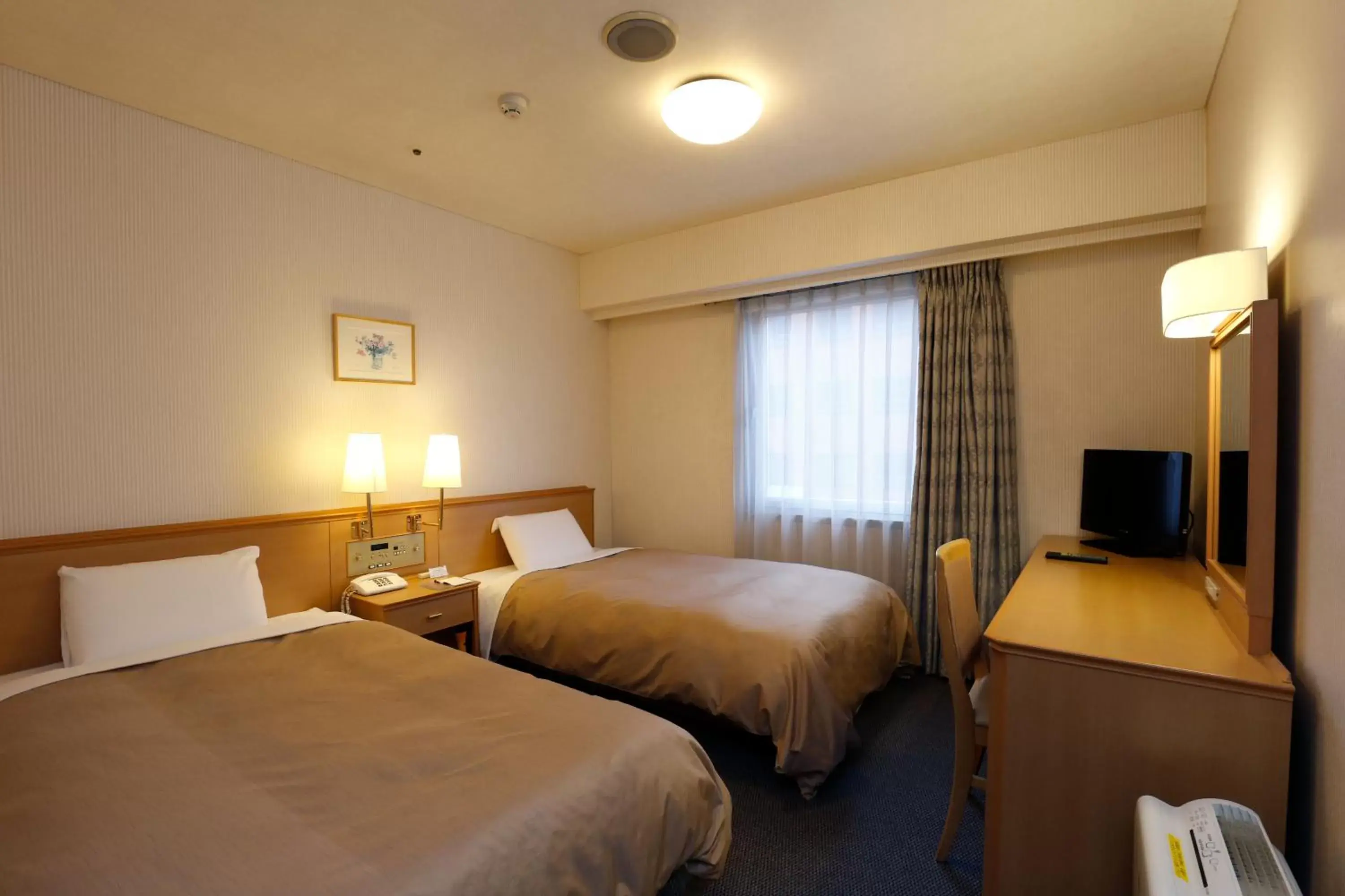 Photo of the whole room, Bed in Hotel Grand Terrace Obihiro