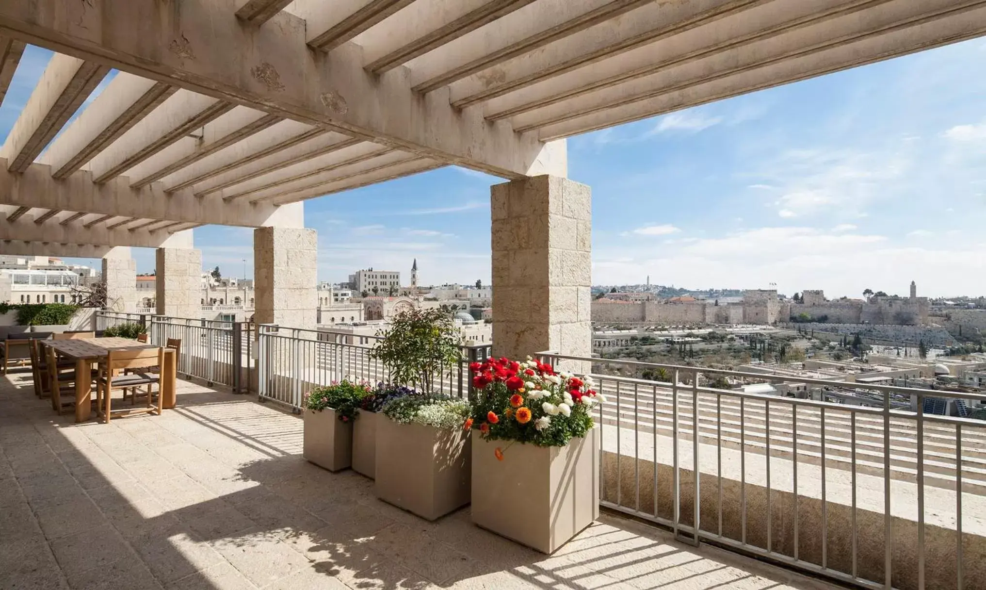 Balcony/Terrace in The David Citadel Jerusalem