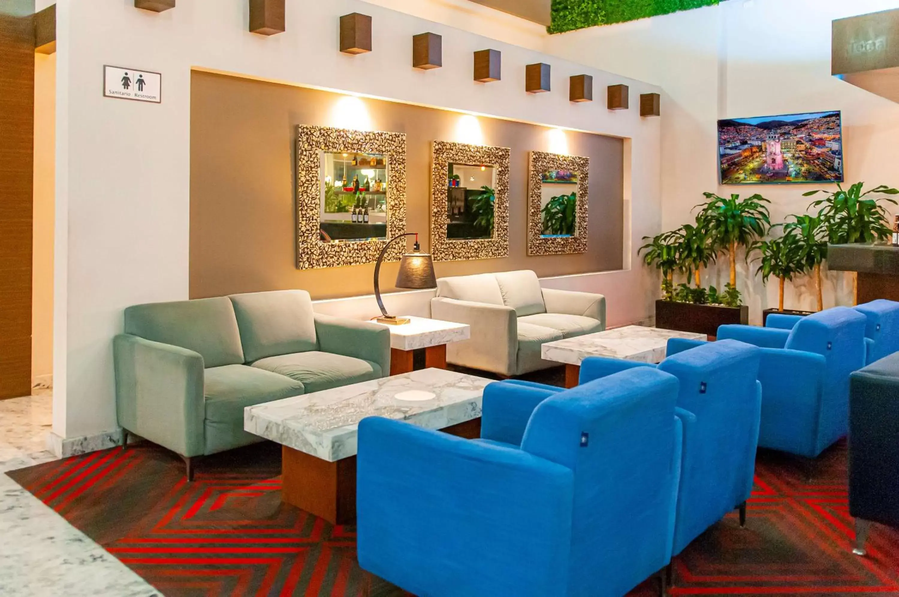 Lounge or bar, Lounge/Bar in Best Western Plus Santa Cecilia Pachuca