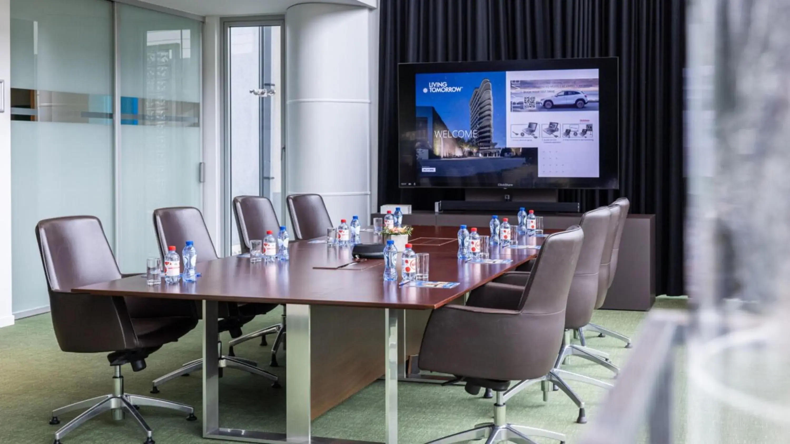Meeting/conference room in voco Brussels City North, an IHG Hotel