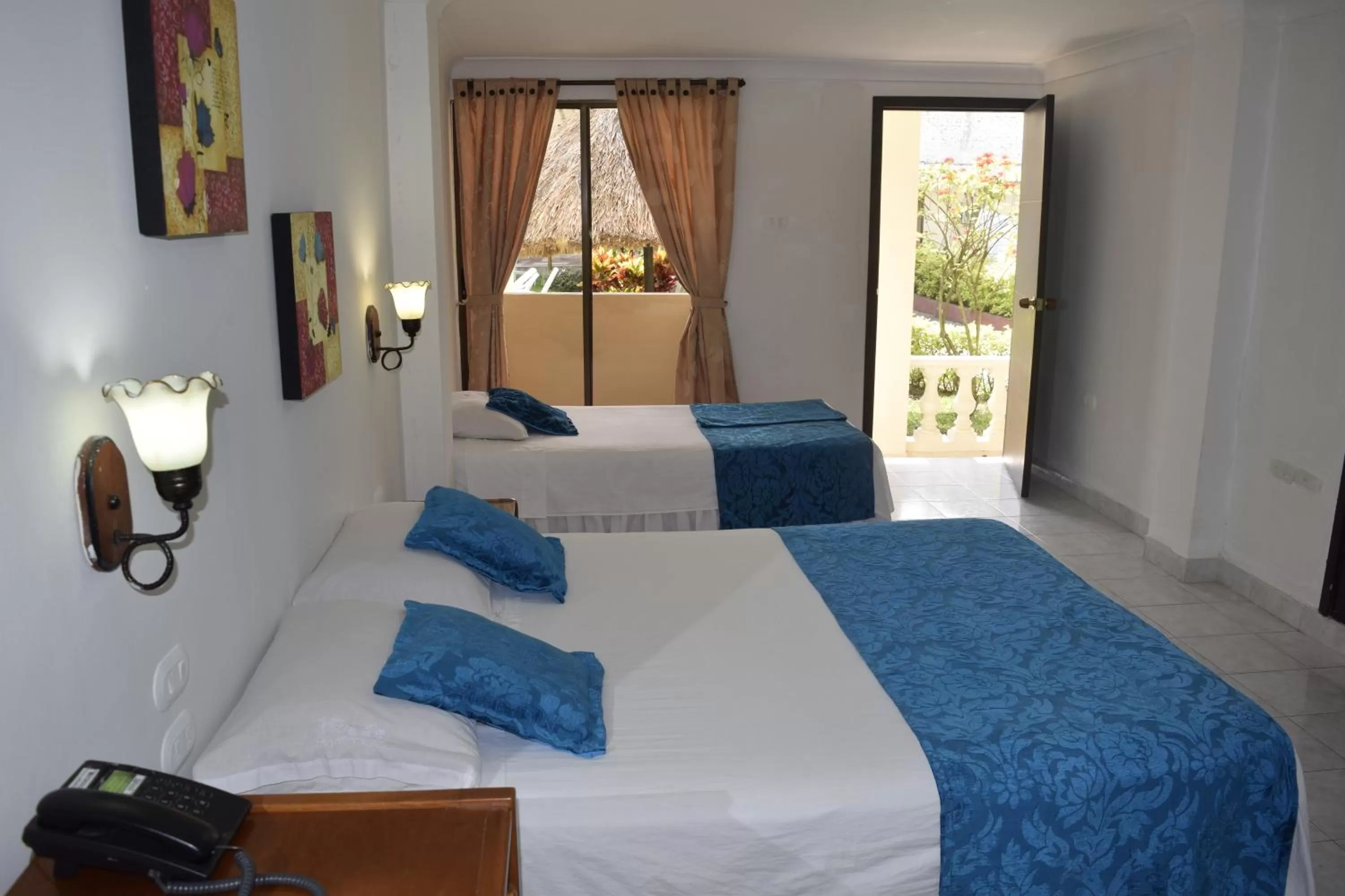 Bed in Hotel Las Victorias Palmira