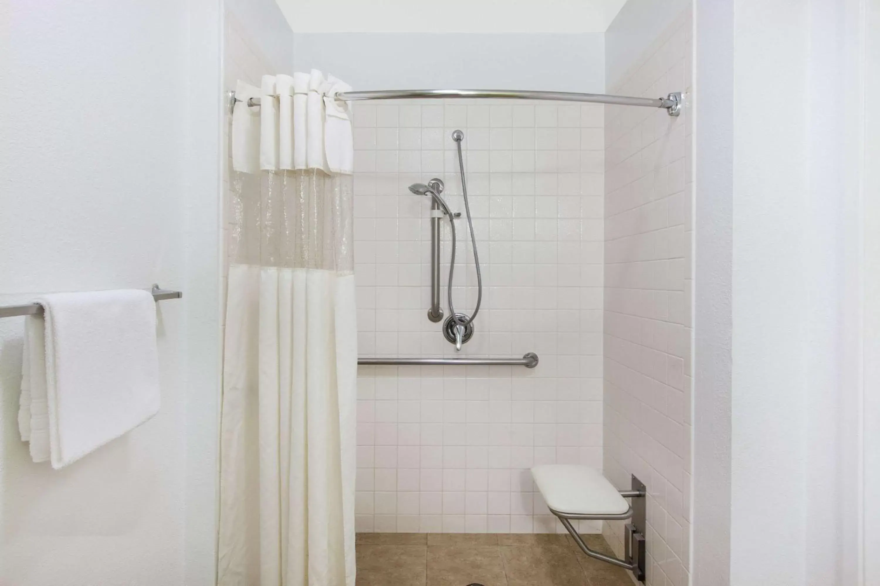 Bathroom in Days Inn by Wyndham San Jose Airport