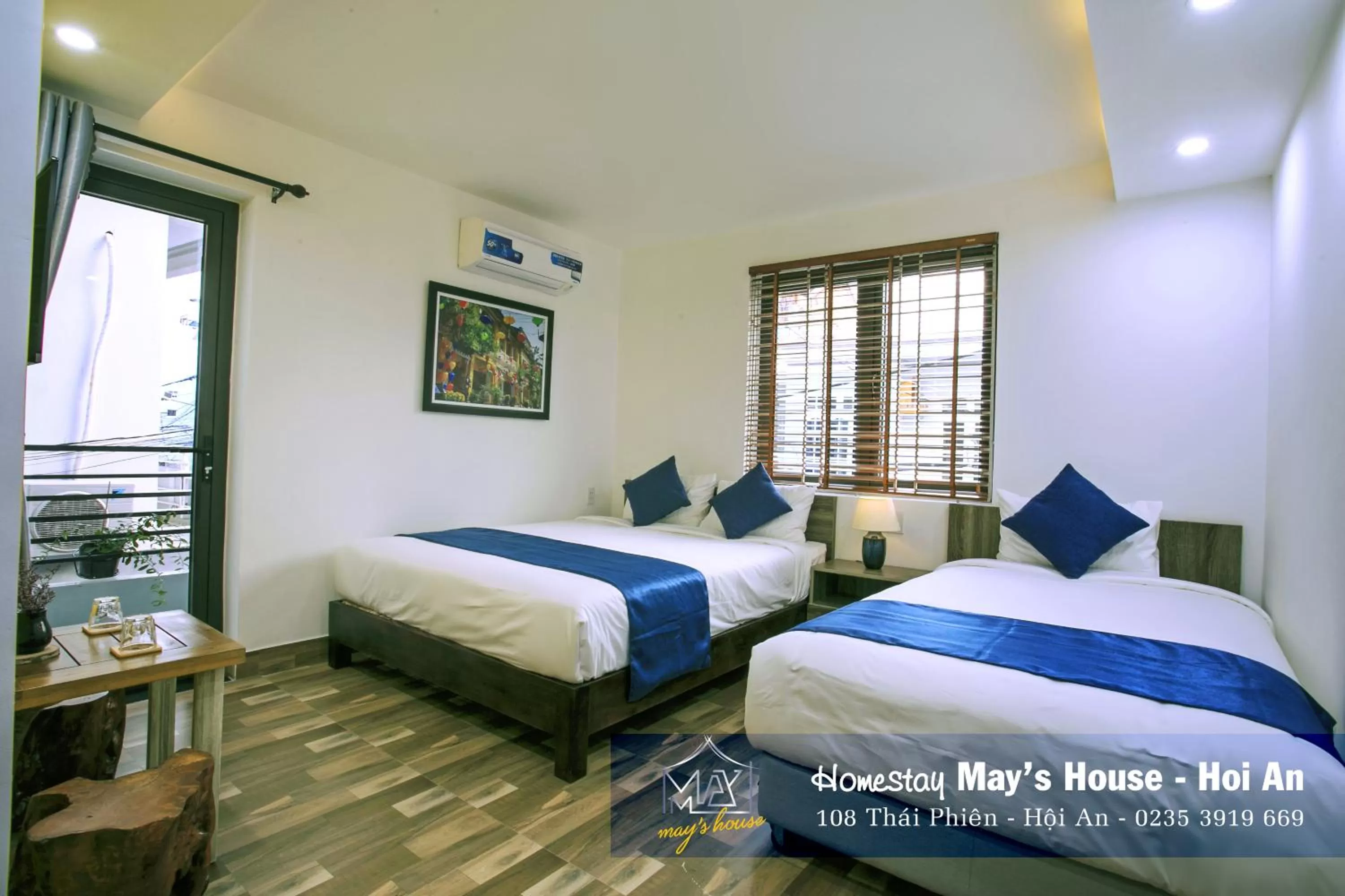 Bed in May's House Hoi An