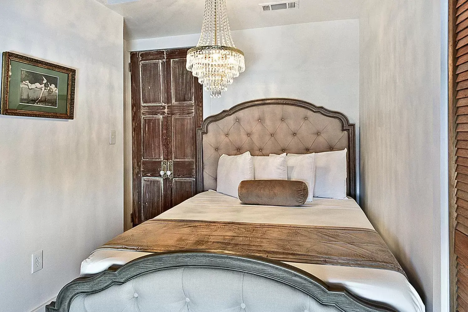 Bedroom, Bed in French Quarter Mansion