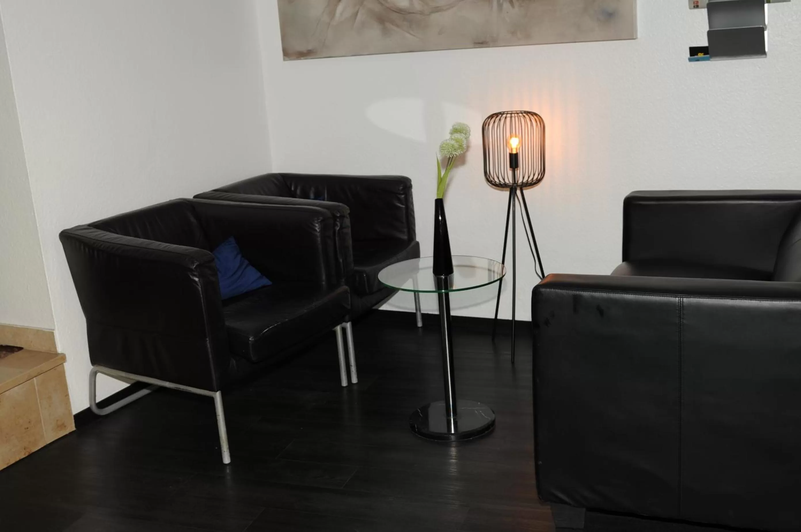 Lobby or reception in hogh Hotel Heilbronn