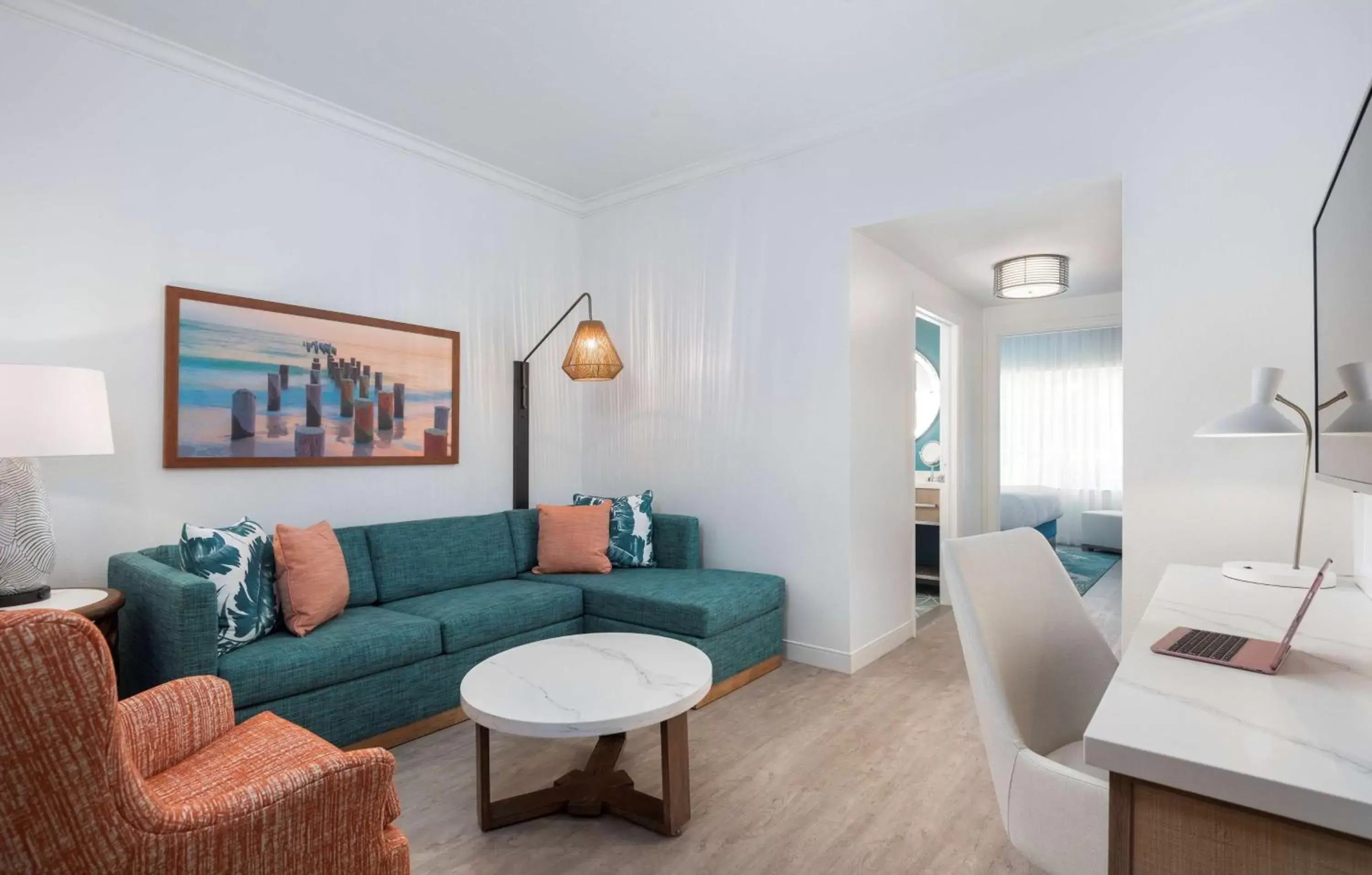 Bedroom, Seating Area in DoubleTree Suites by Hilton Naples