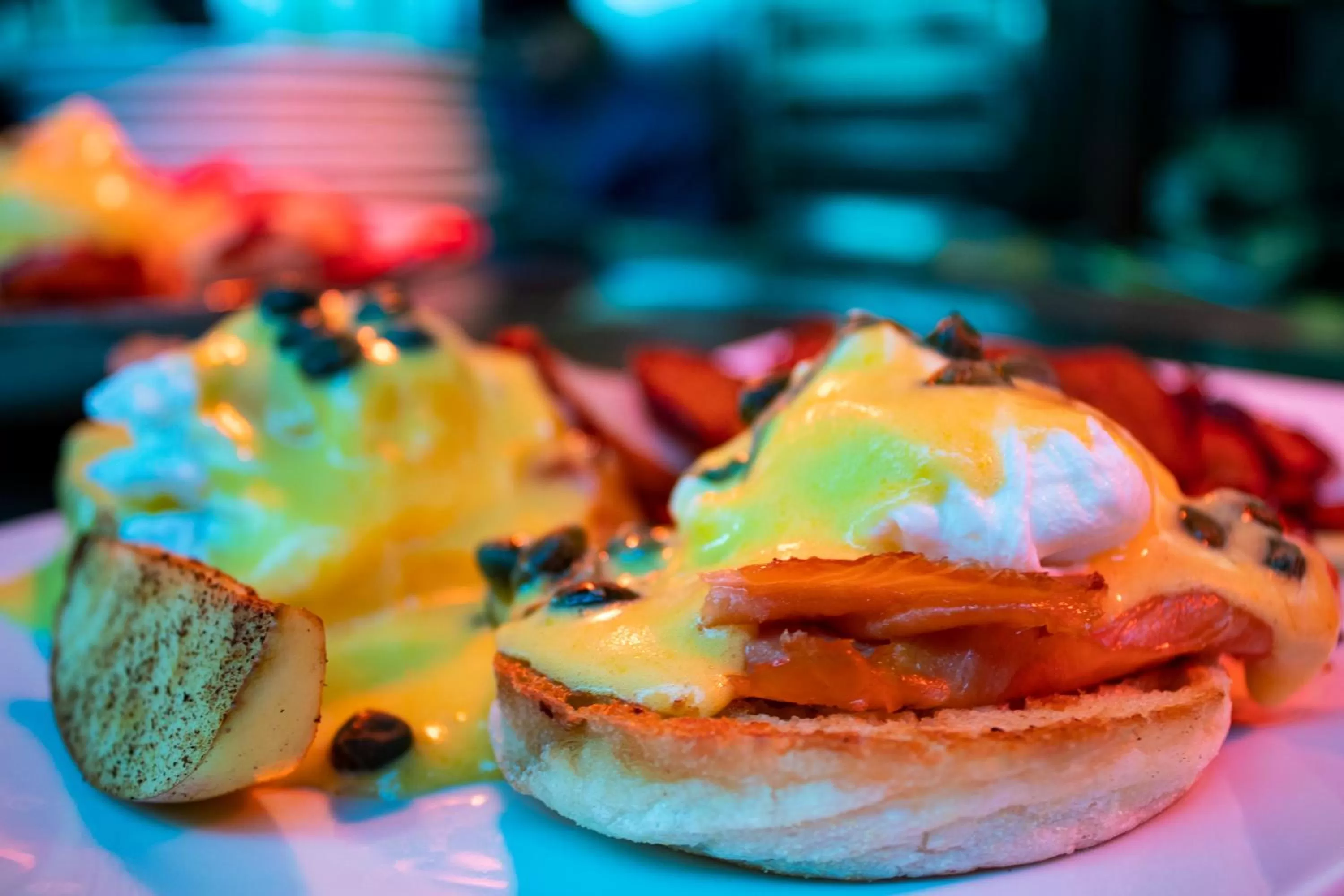 American breakfast in Penticton Lakeside Resort