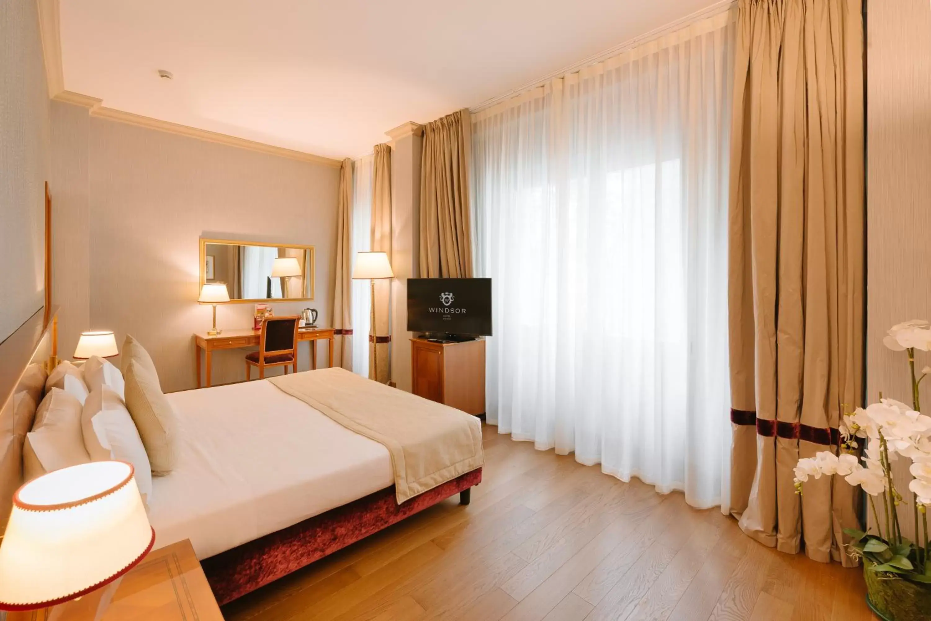 Bedroom, Room Photo in Windsor Hotel Milano