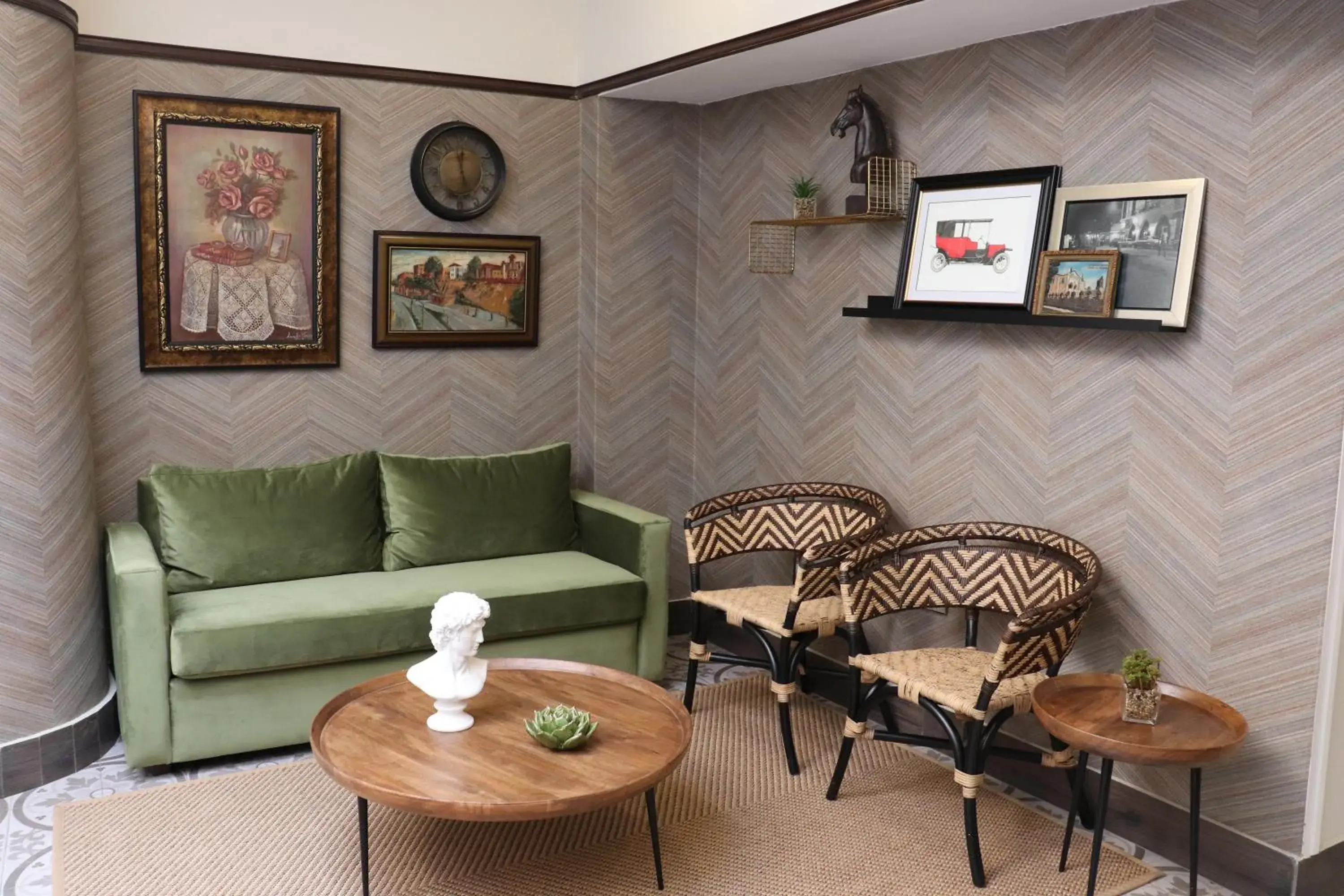 Living room, Seating Area in Hotel Conde de Penalba