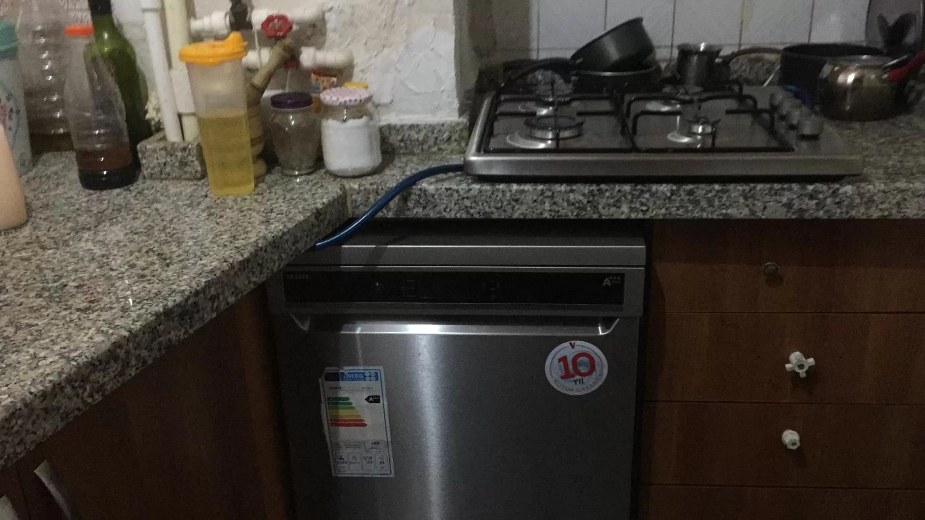 Communal kitchen in Paris Hotel