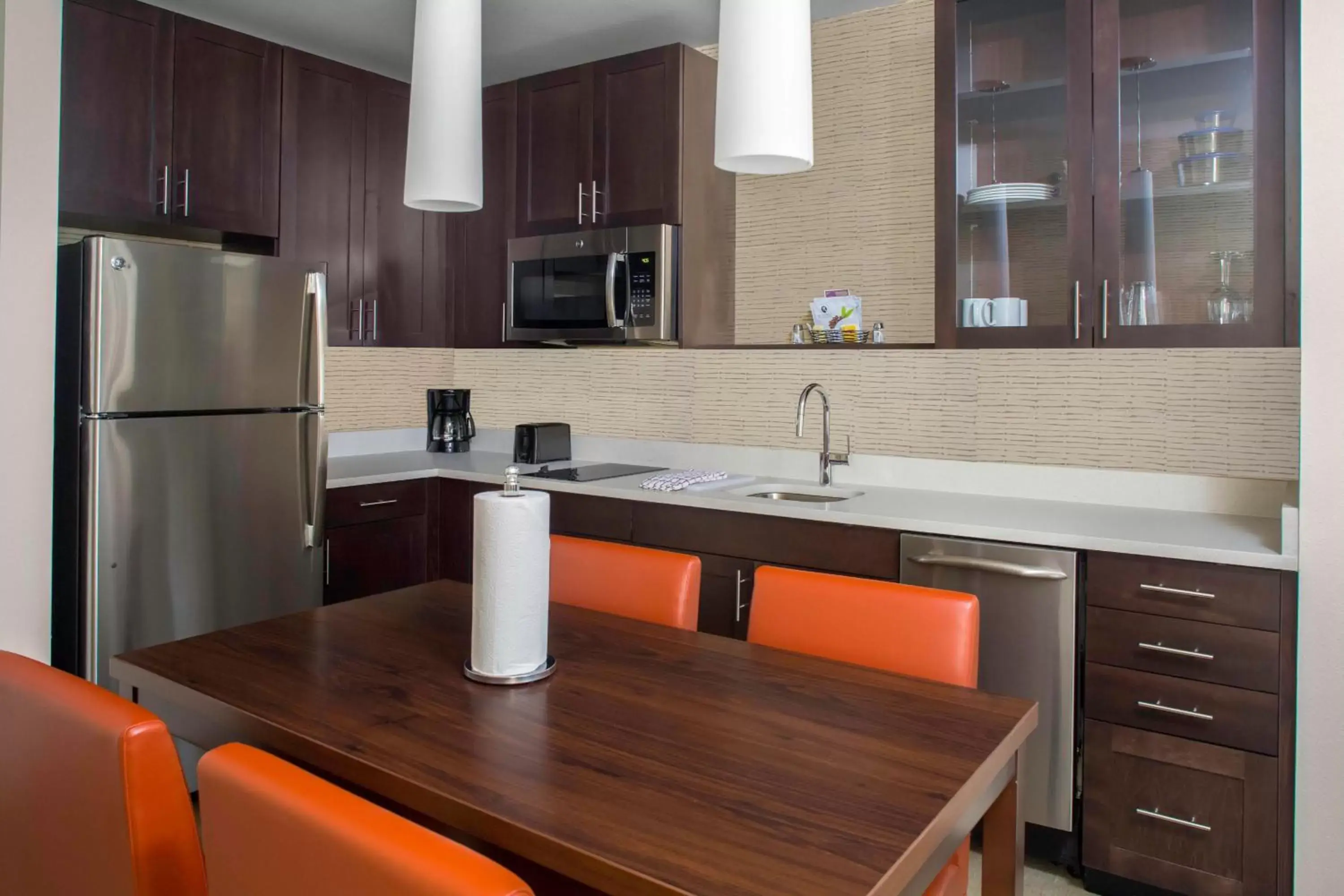 Kitchen or kitchenette, Kitchen/Kitchenette in Residence Inn by Marriott Dallas Allen/Fairview