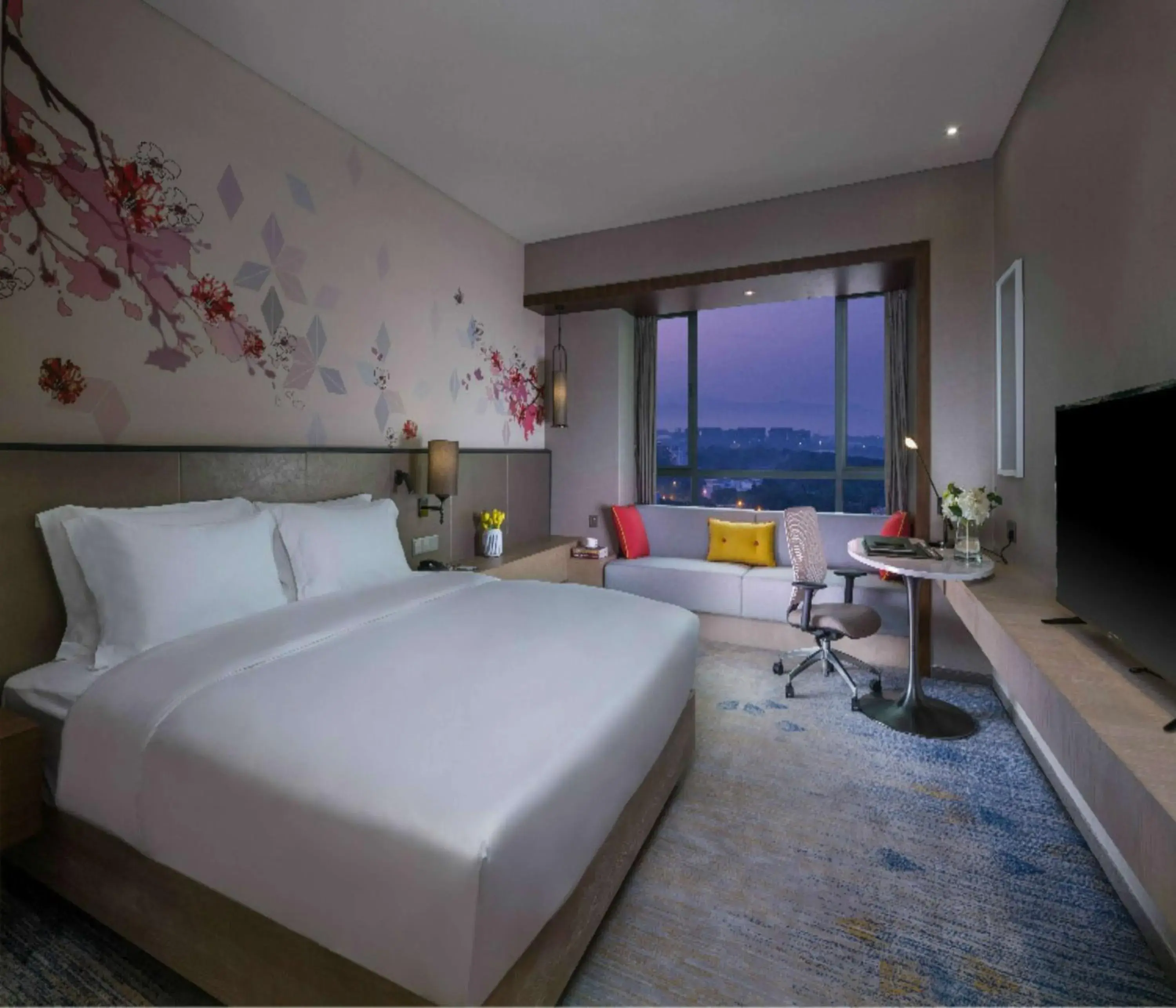 Bedroom in Hilton Garden Inn Zhongshan Guzhen