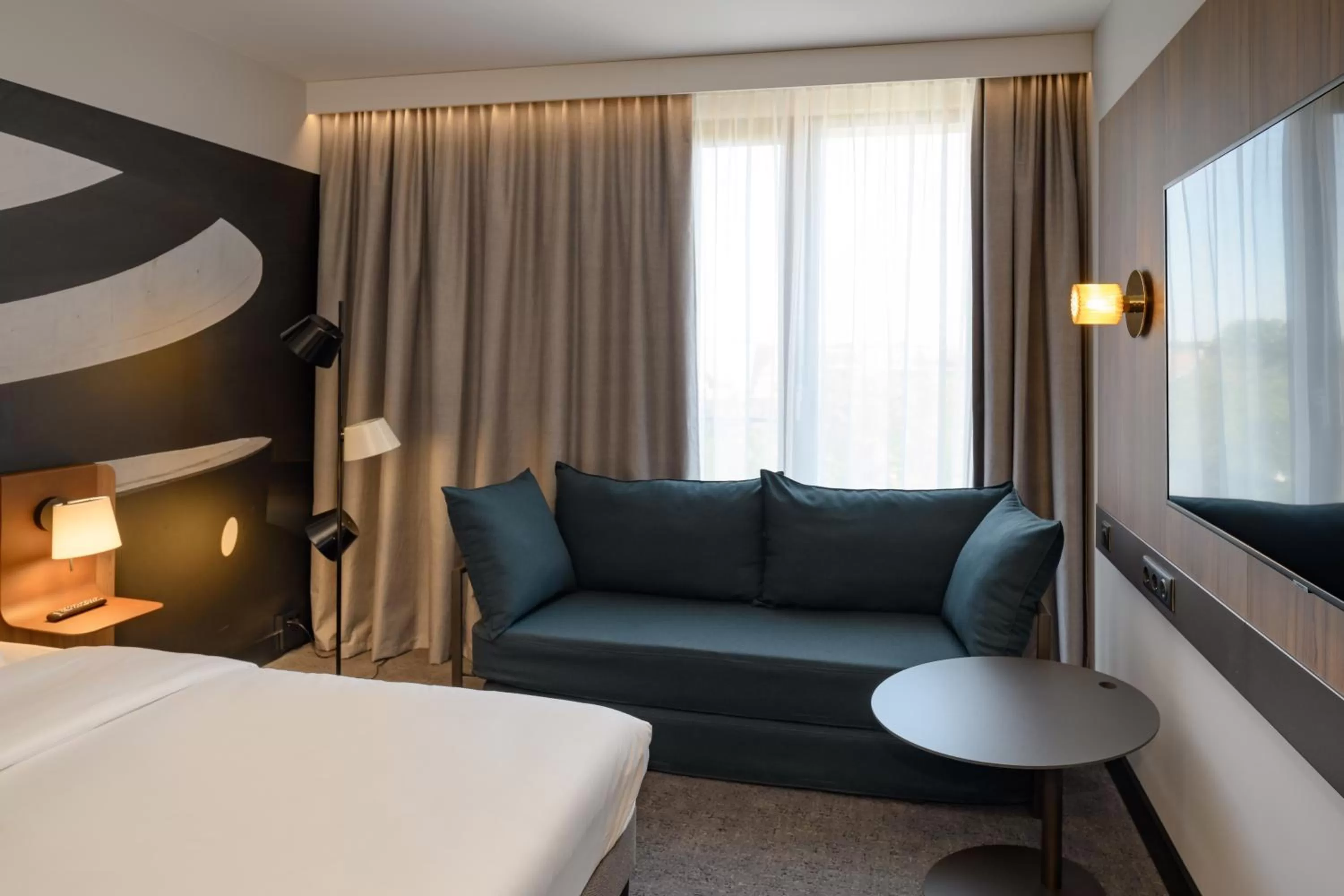 Bed in Novotel Regensburg Zentrum