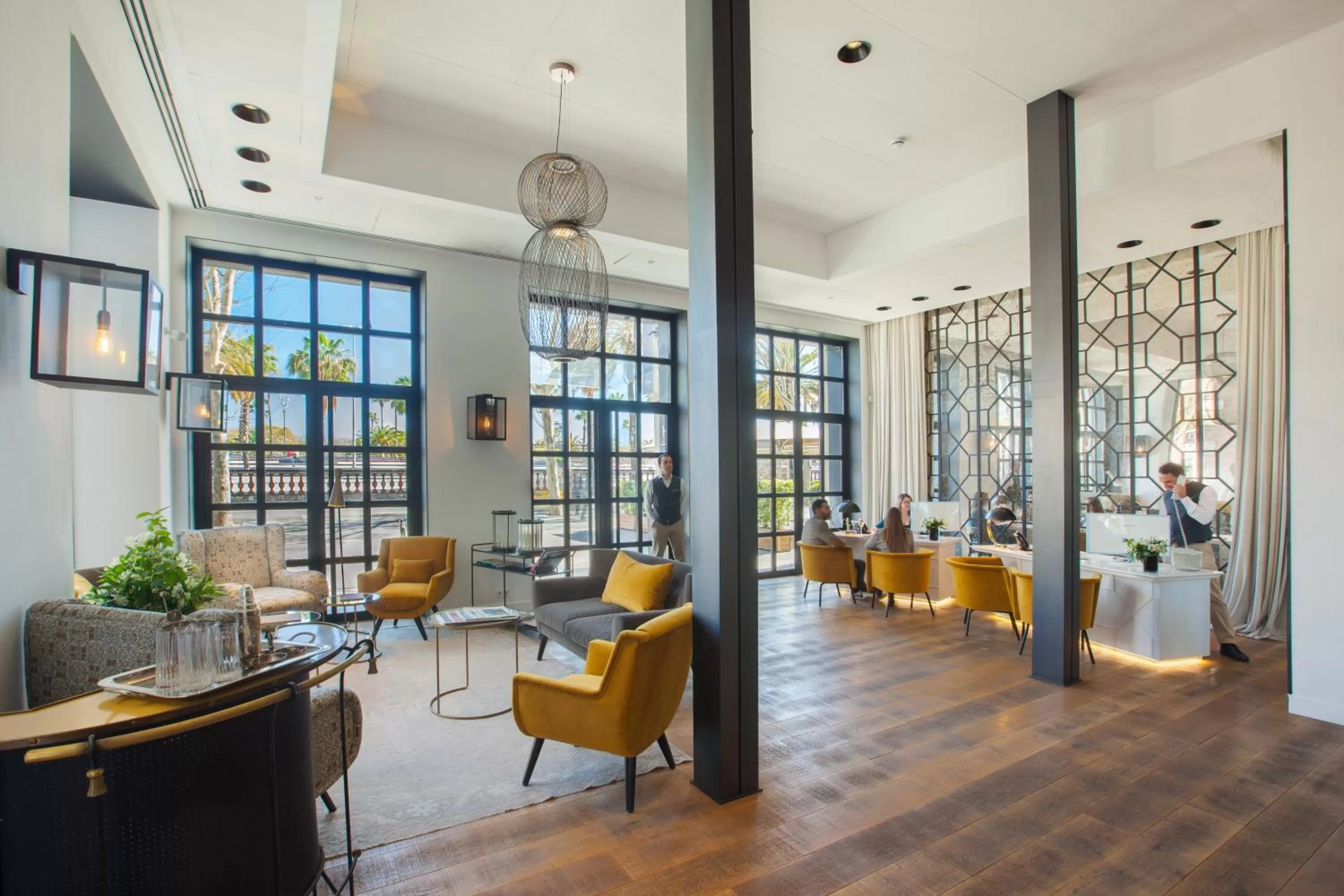 Lobby or reception in Serras Barcelona