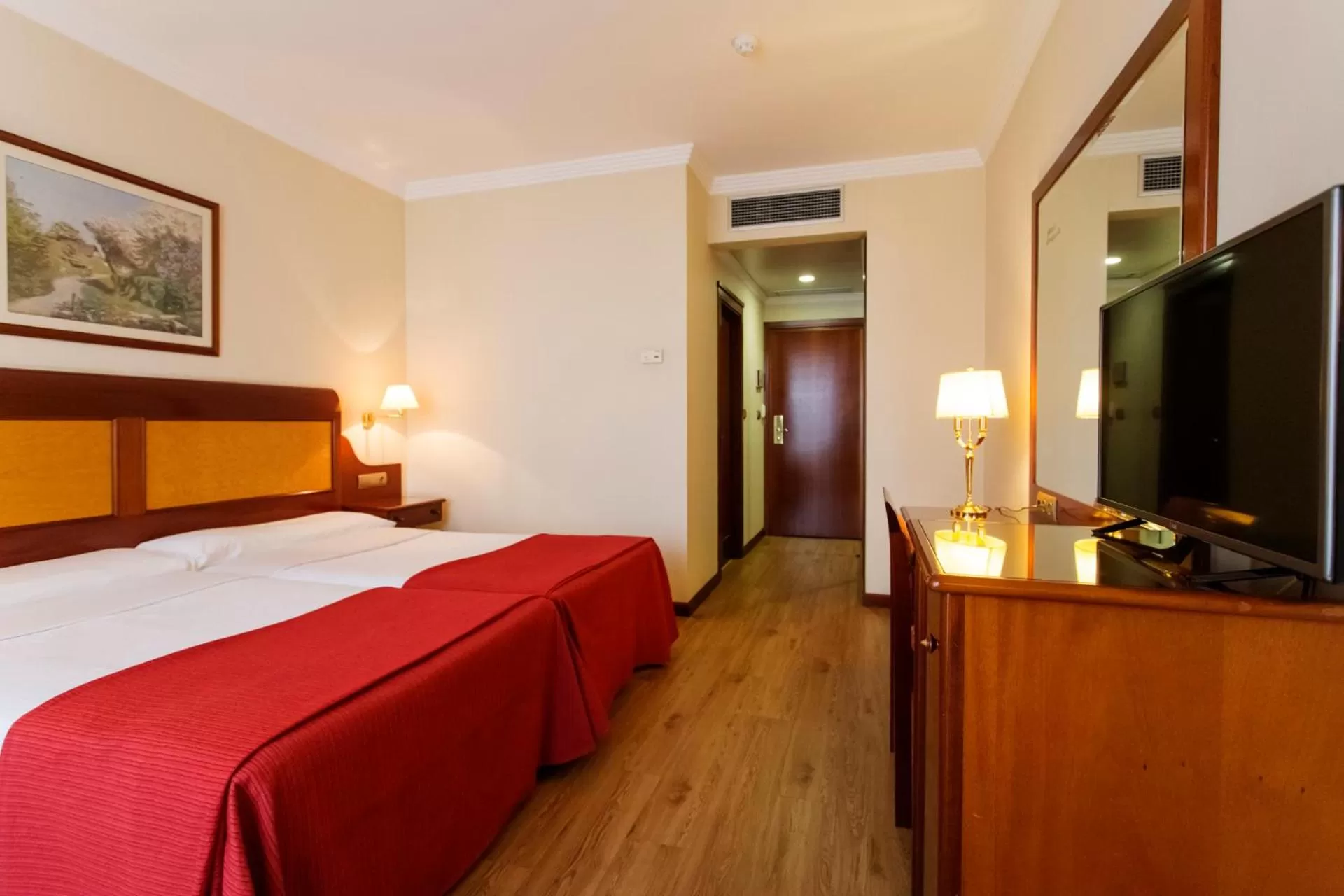 Bed in Gran Hotel de Ferrol