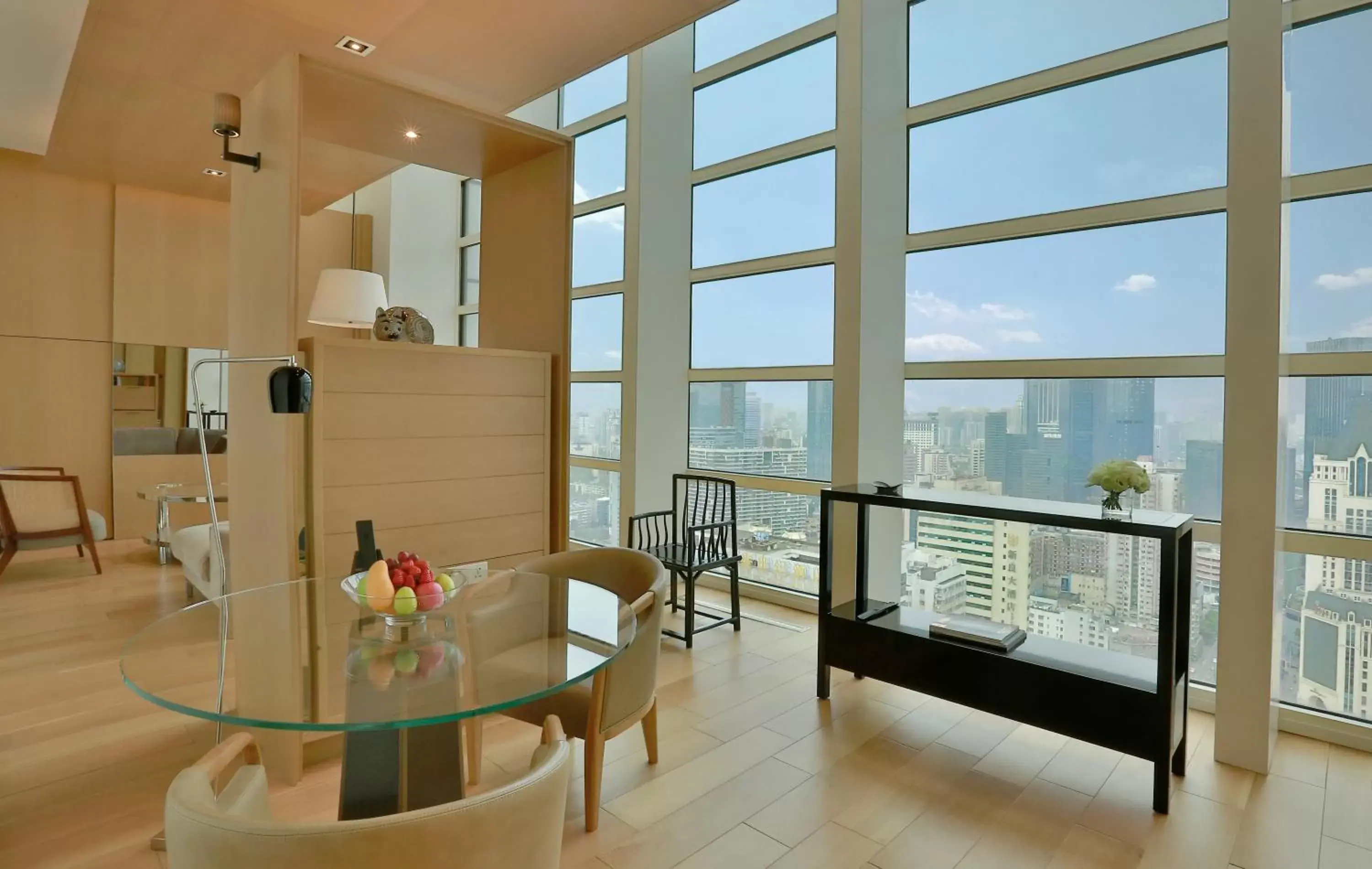 View (from property/room), Dining Area in Grand Hyatt Chengdu