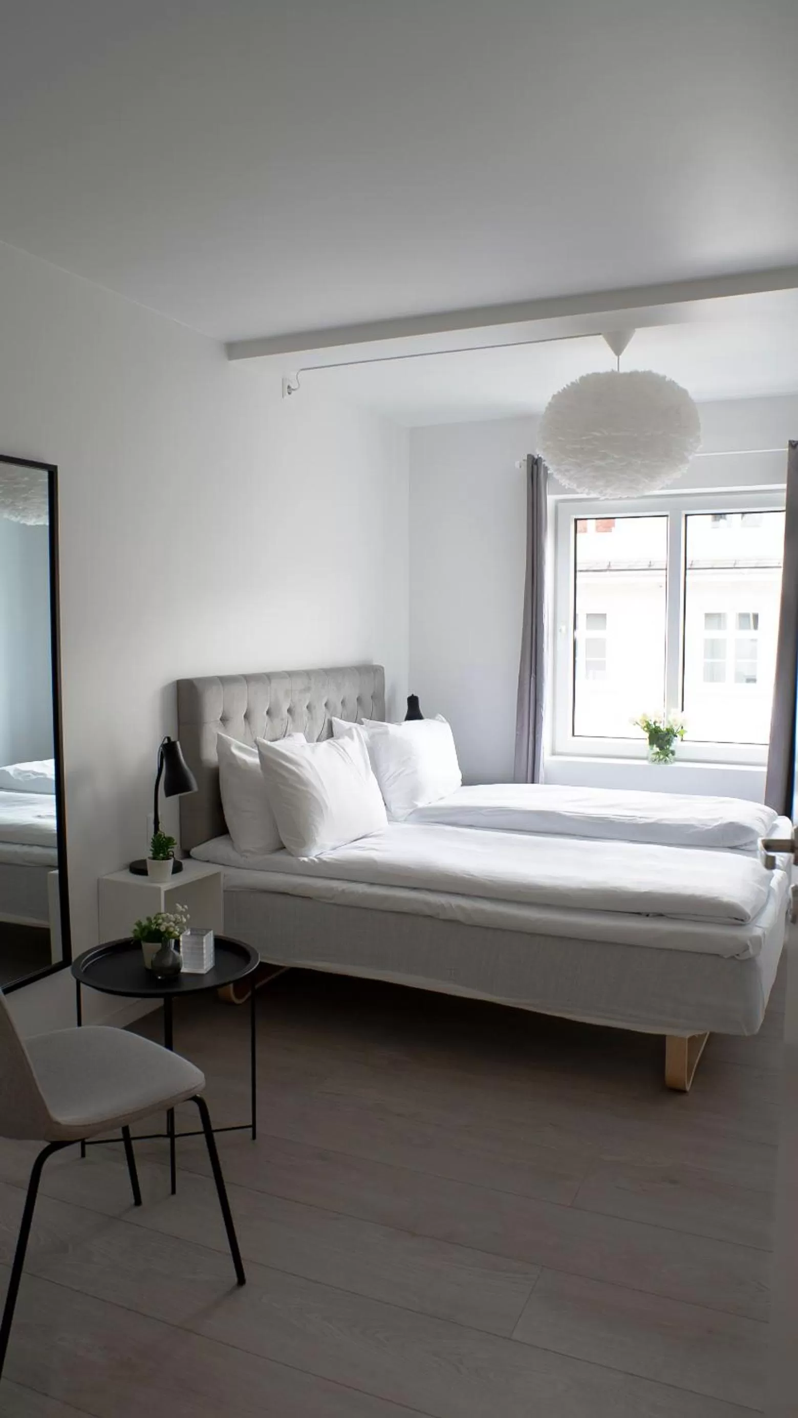 Bed in Magic Hotel & Apartments Kløverhuset