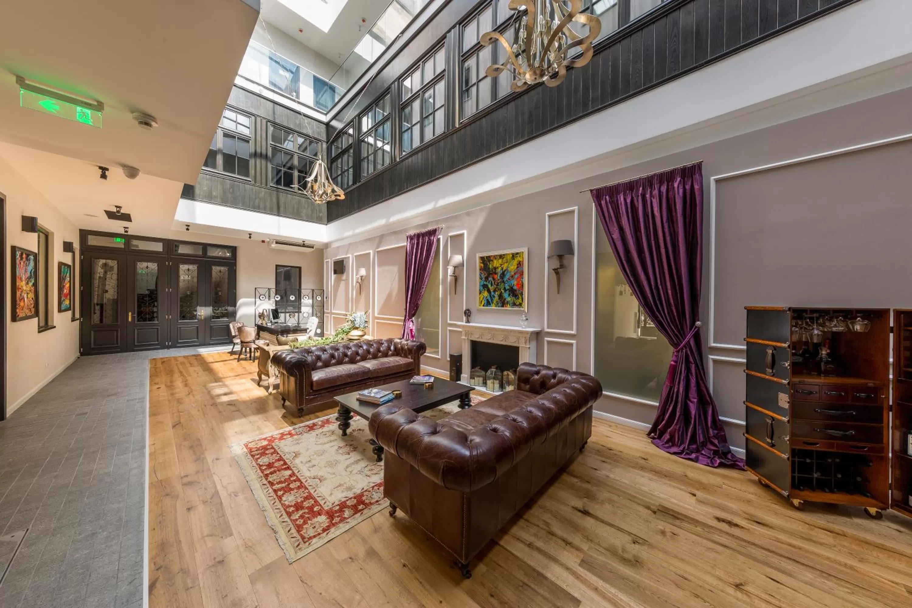 Living room in The Mansion Boutique Hotel