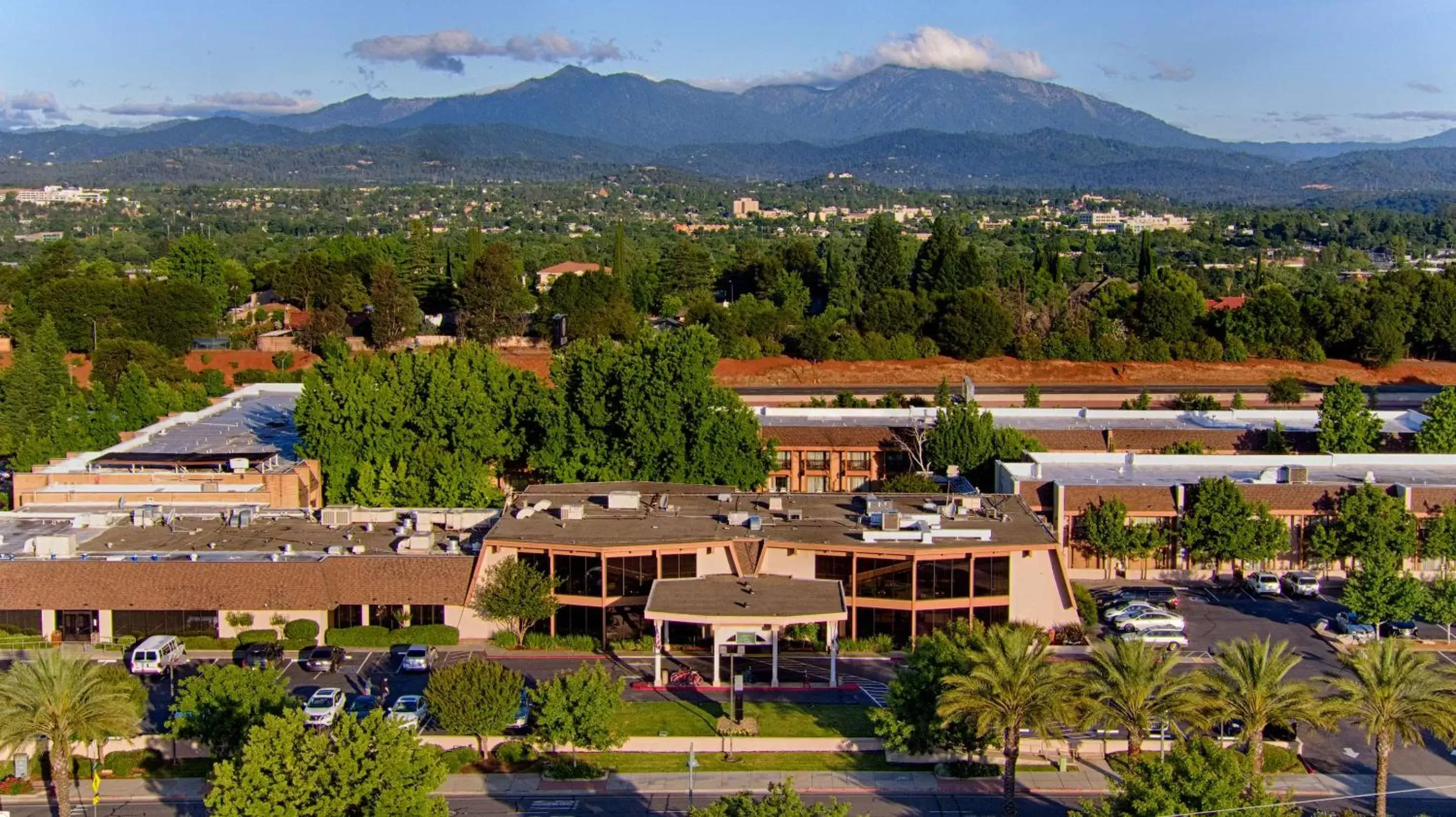 Bird's eye view in Red Lion Hotel Redding Bird's eye view in Red Lion Hotel Redding