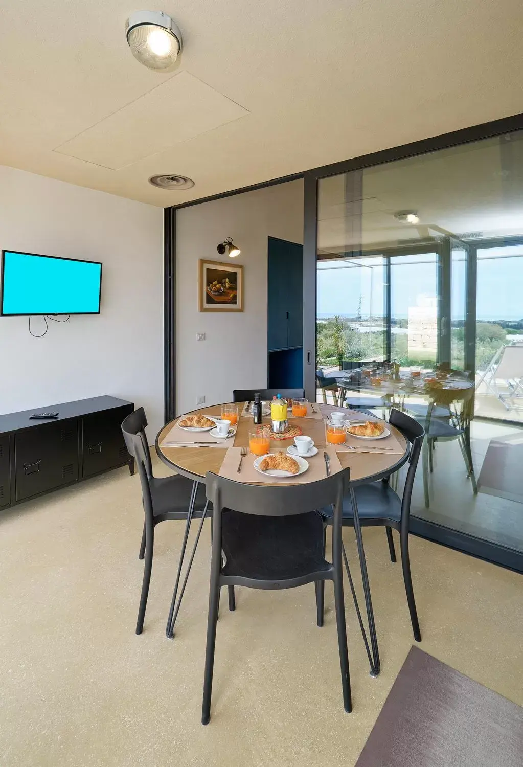 Dining area in Petrantica Resort