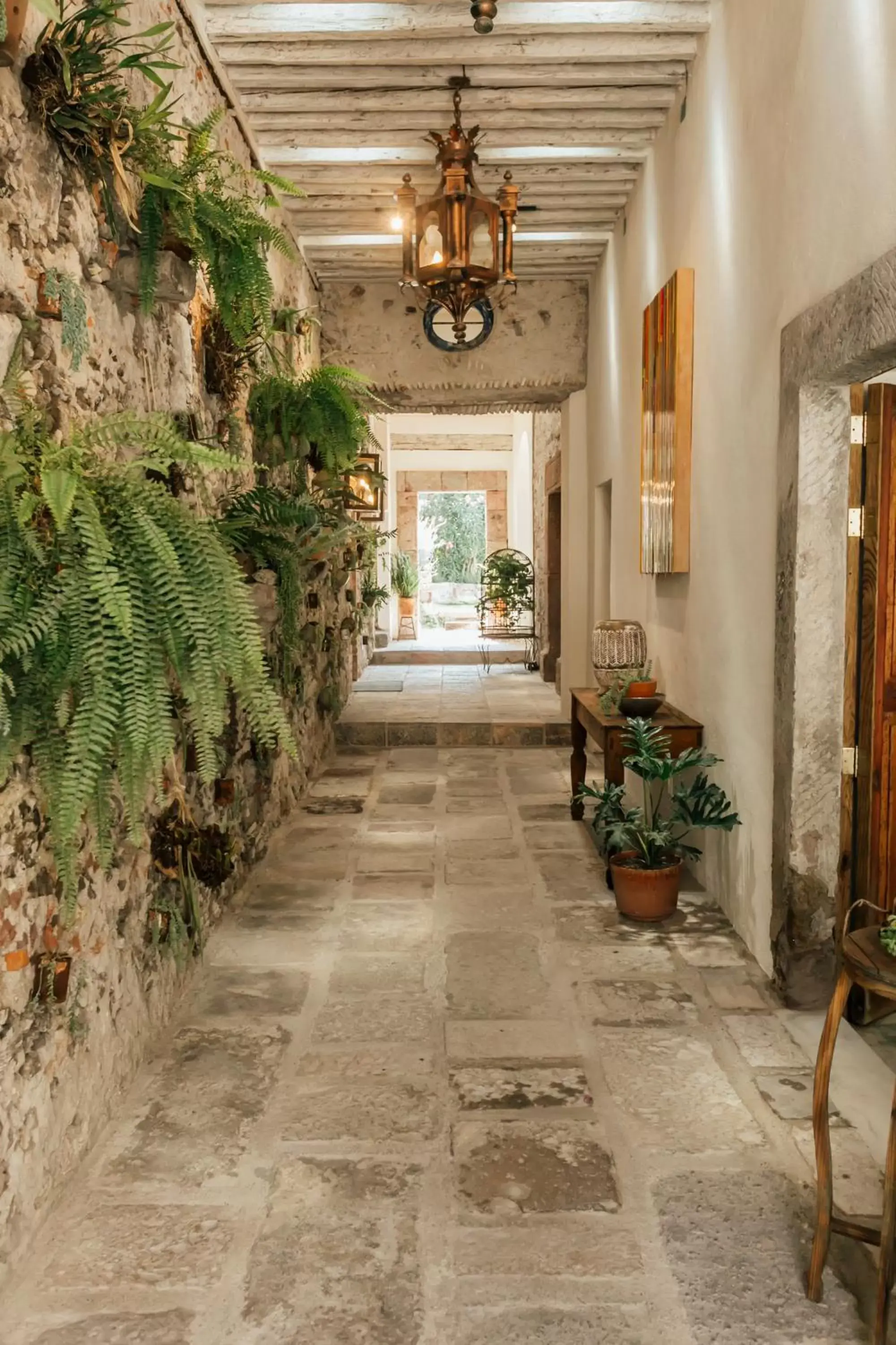 Lobby or reception in Orchid House San Miguel de Allende