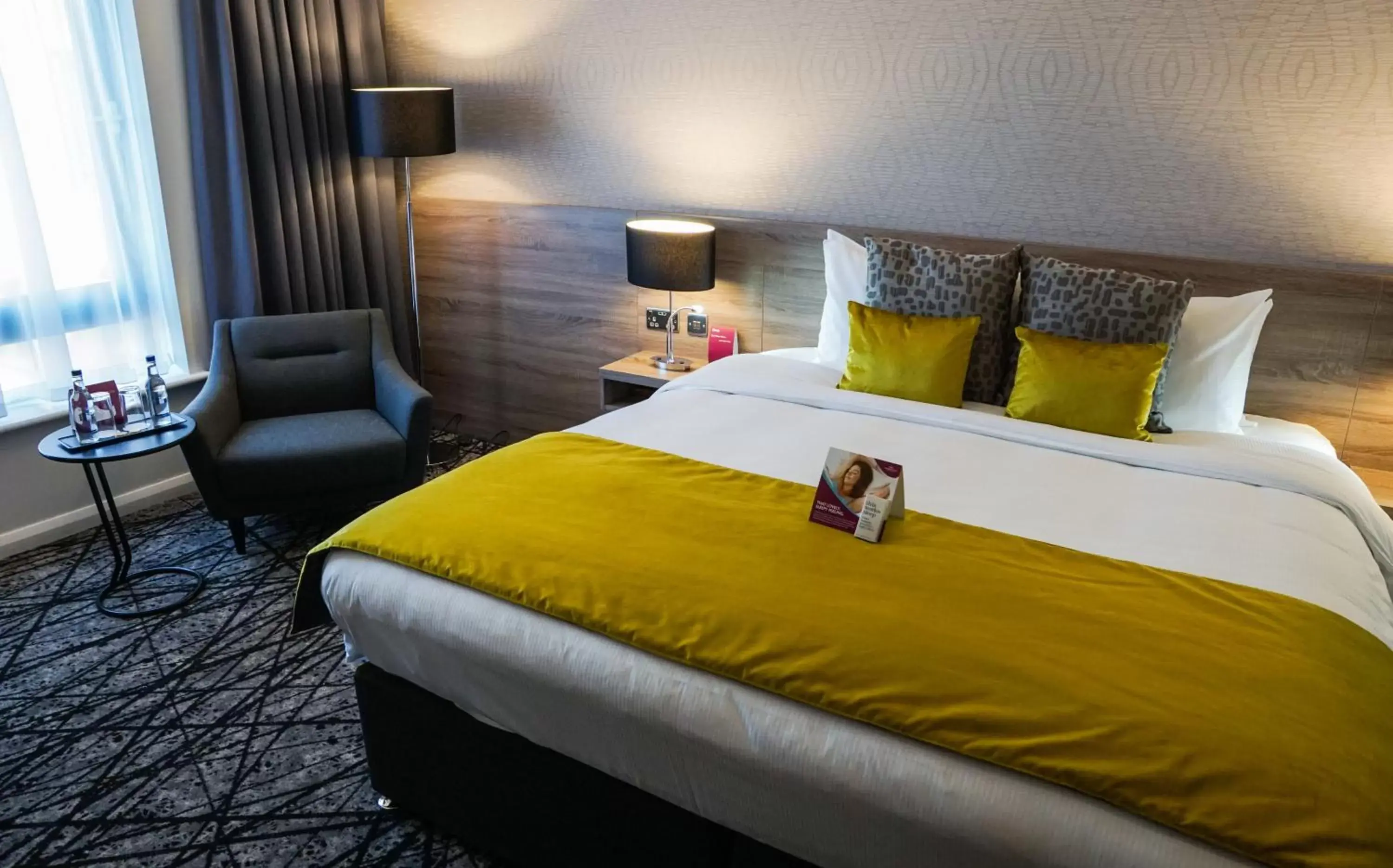 Bedroom, Bed in Crowne Plaza Liverpool City Centre, an IHG Hotel