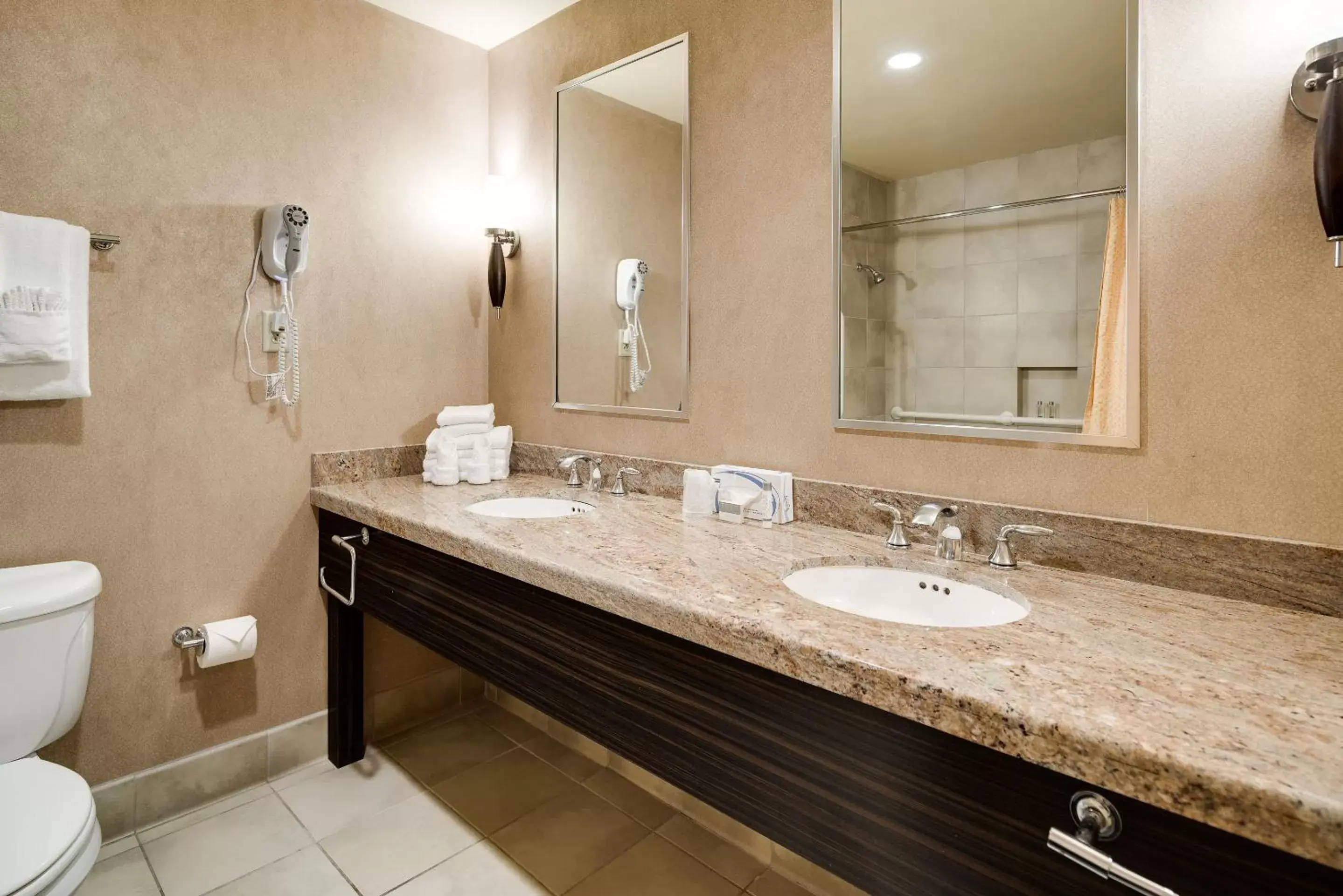 Bathroom in Showboat Hotel Atlantic City Bathroom in Showboat Hotel Atlantic City