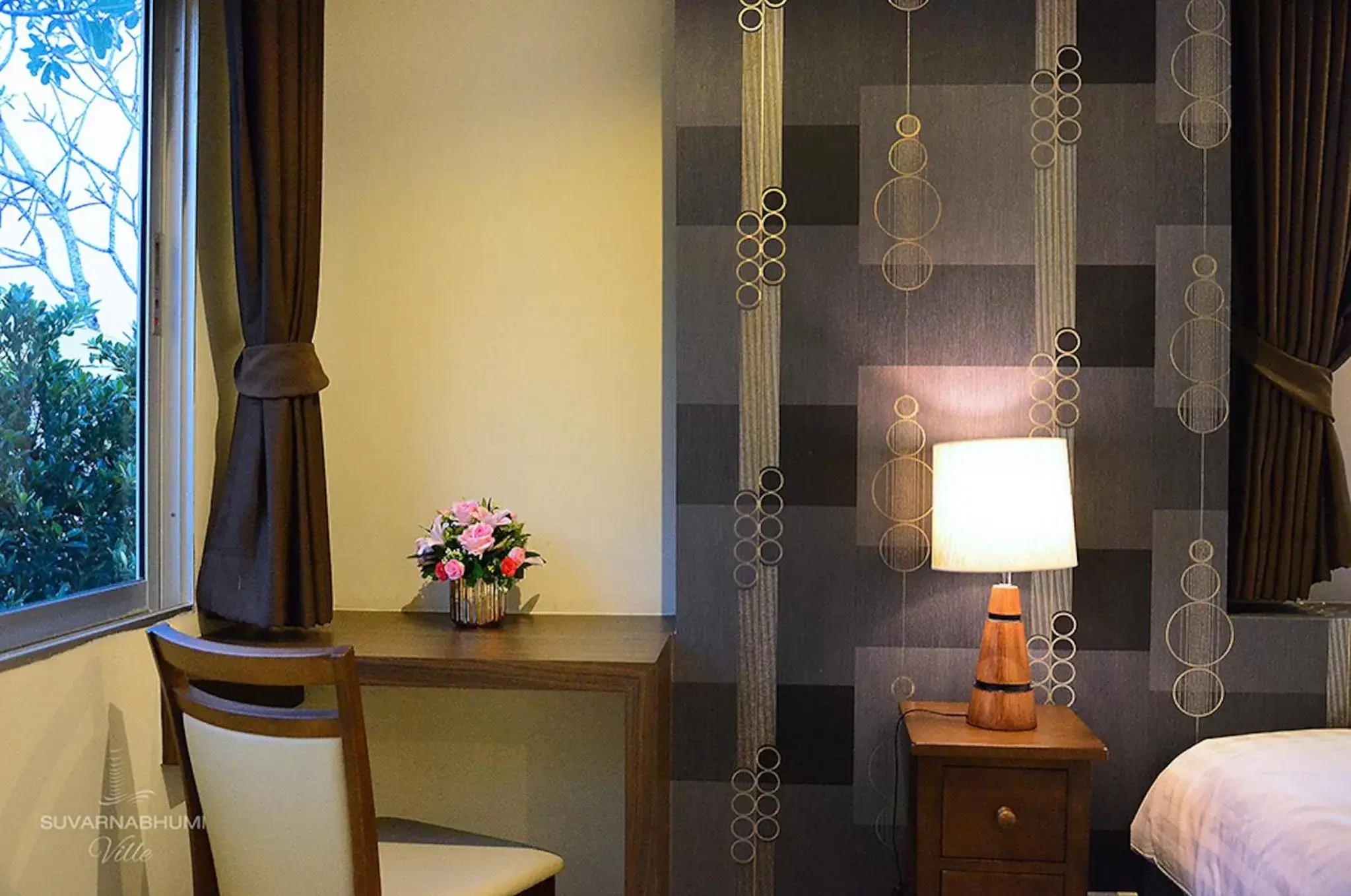 Bedroom, Bathroom in Suvarnabhumi Ville Airport Hotel