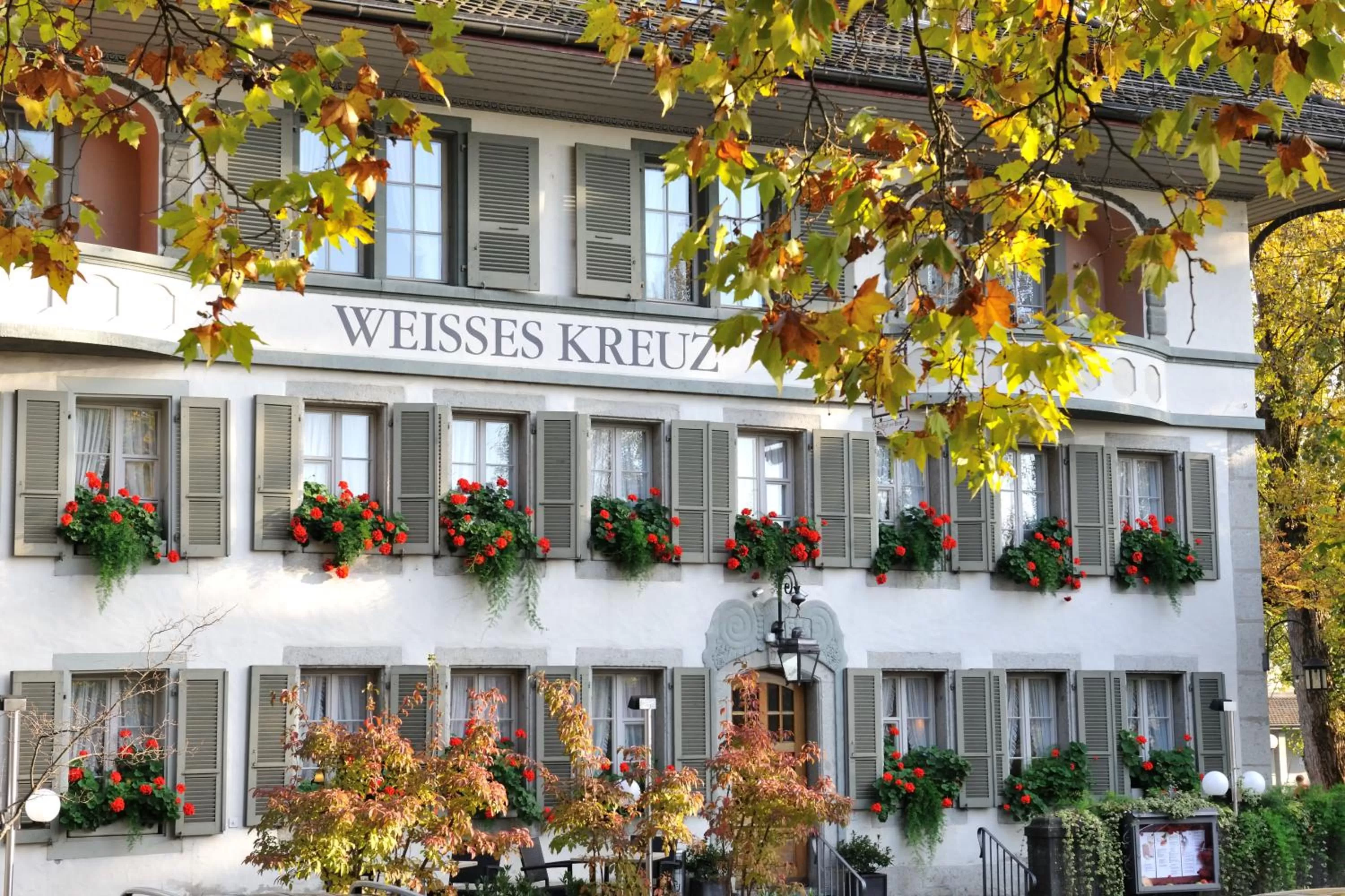 Facade/entrance in SEELANDHOTEL Weisses Kreuz