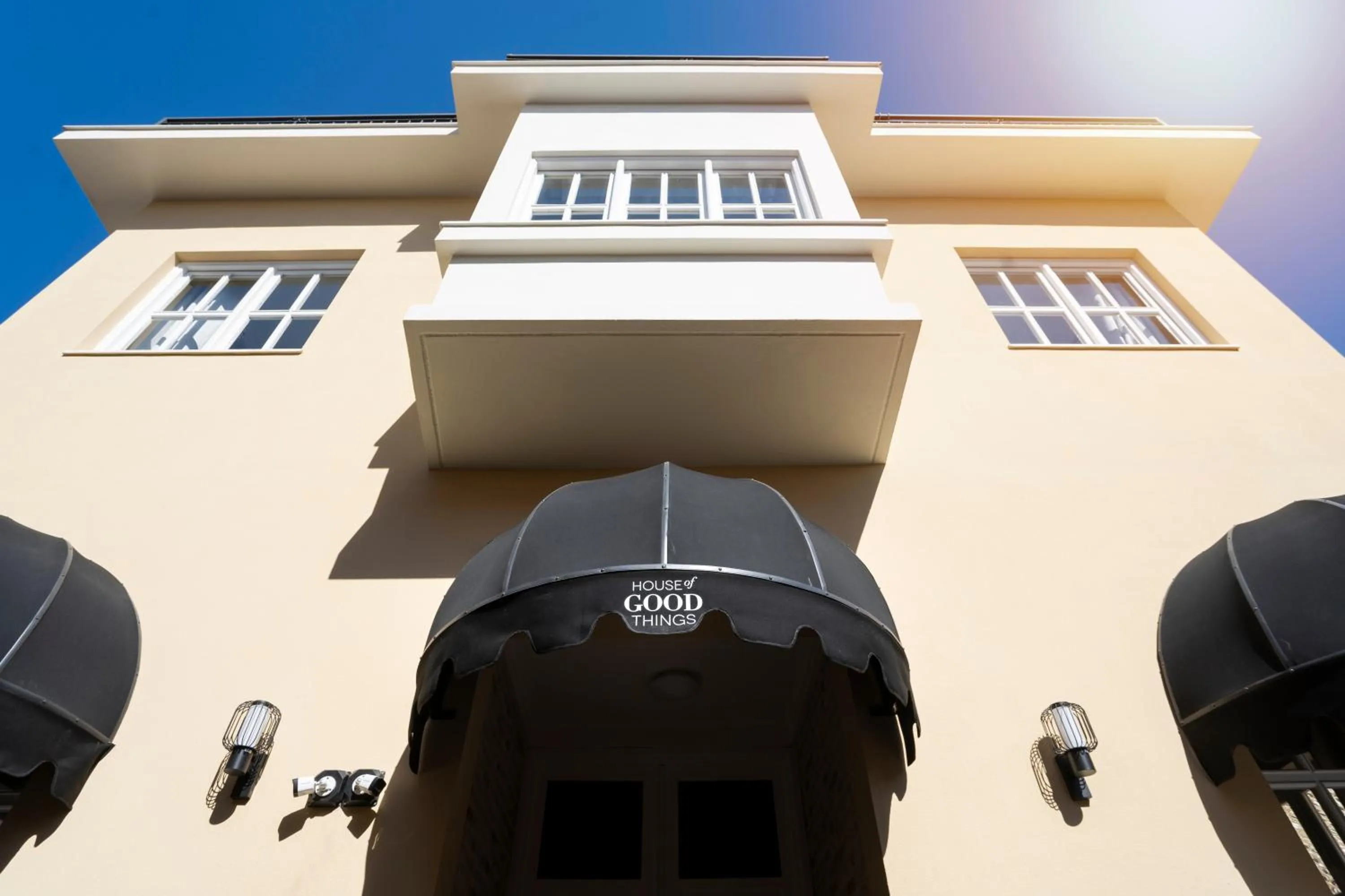 Property building in House of Good Things