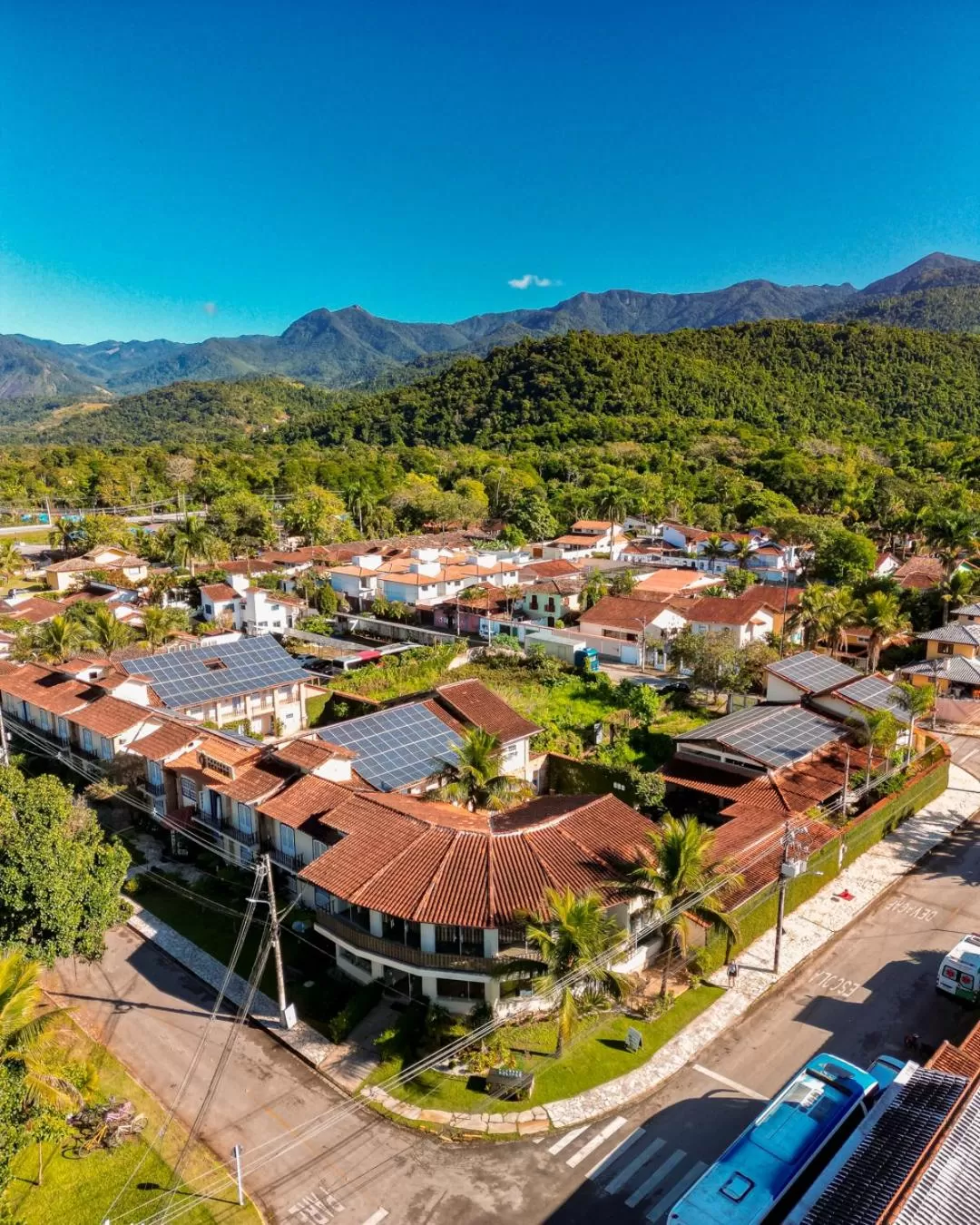 Property building in Pousada Eclipse Paraty