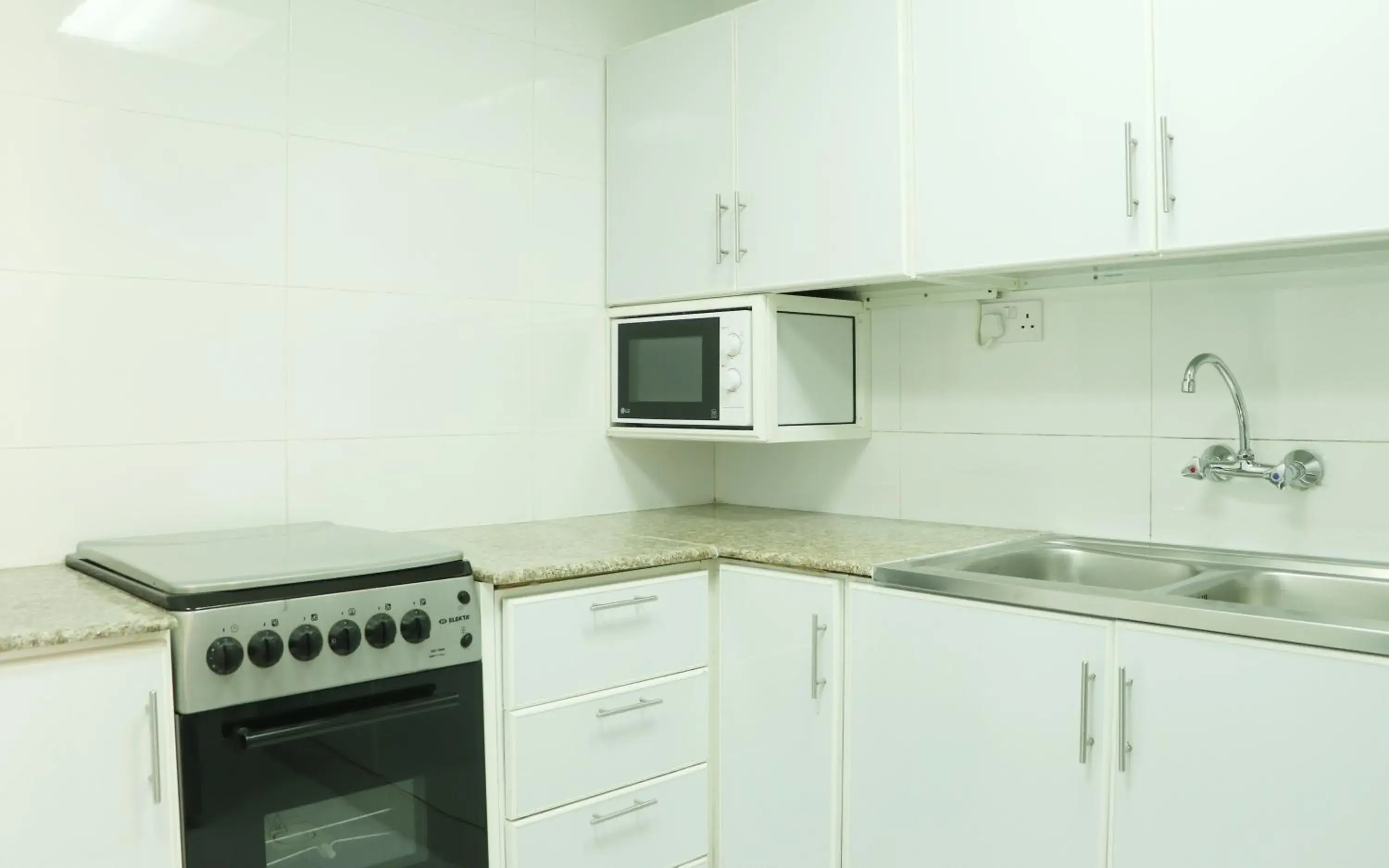 Kitchen/Kitchenette in Al Nile (3) Furnished Flats