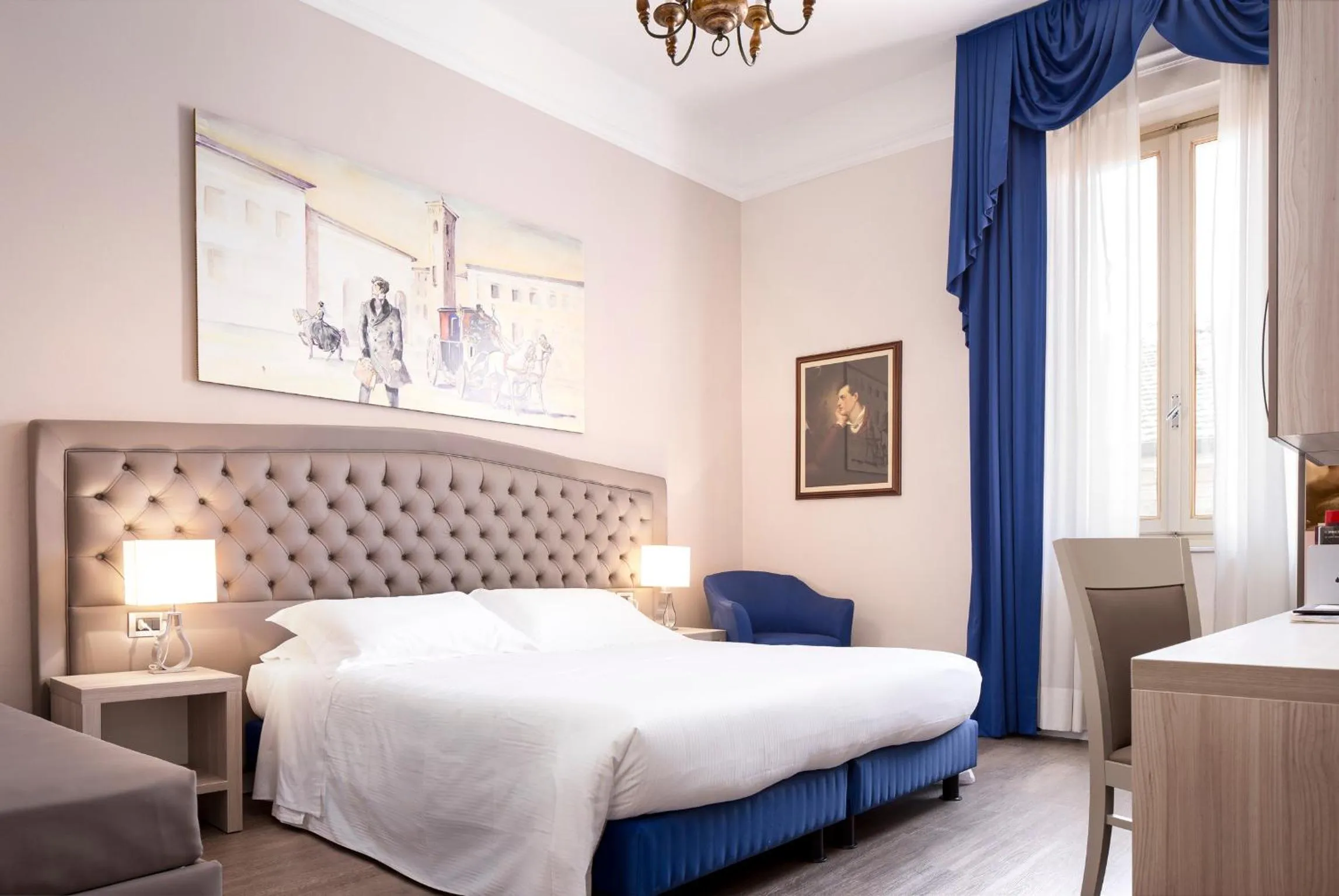 Photo of the whole room, Bed in Hotel Ristorante Ala d'Oro