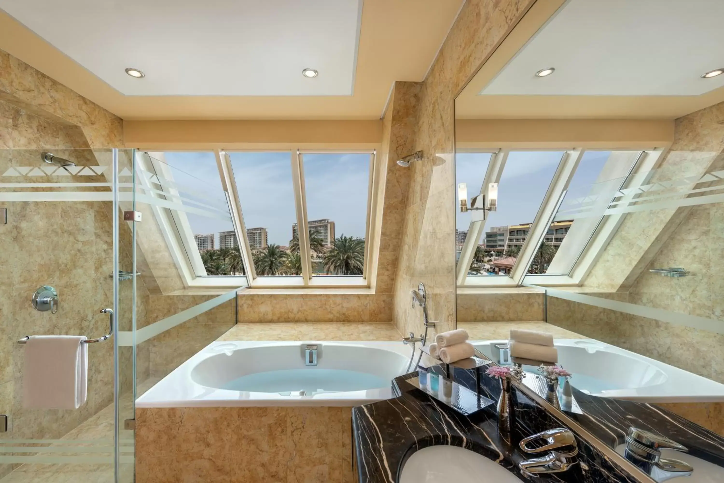 Bathroom in Al Raha Beach Hotel