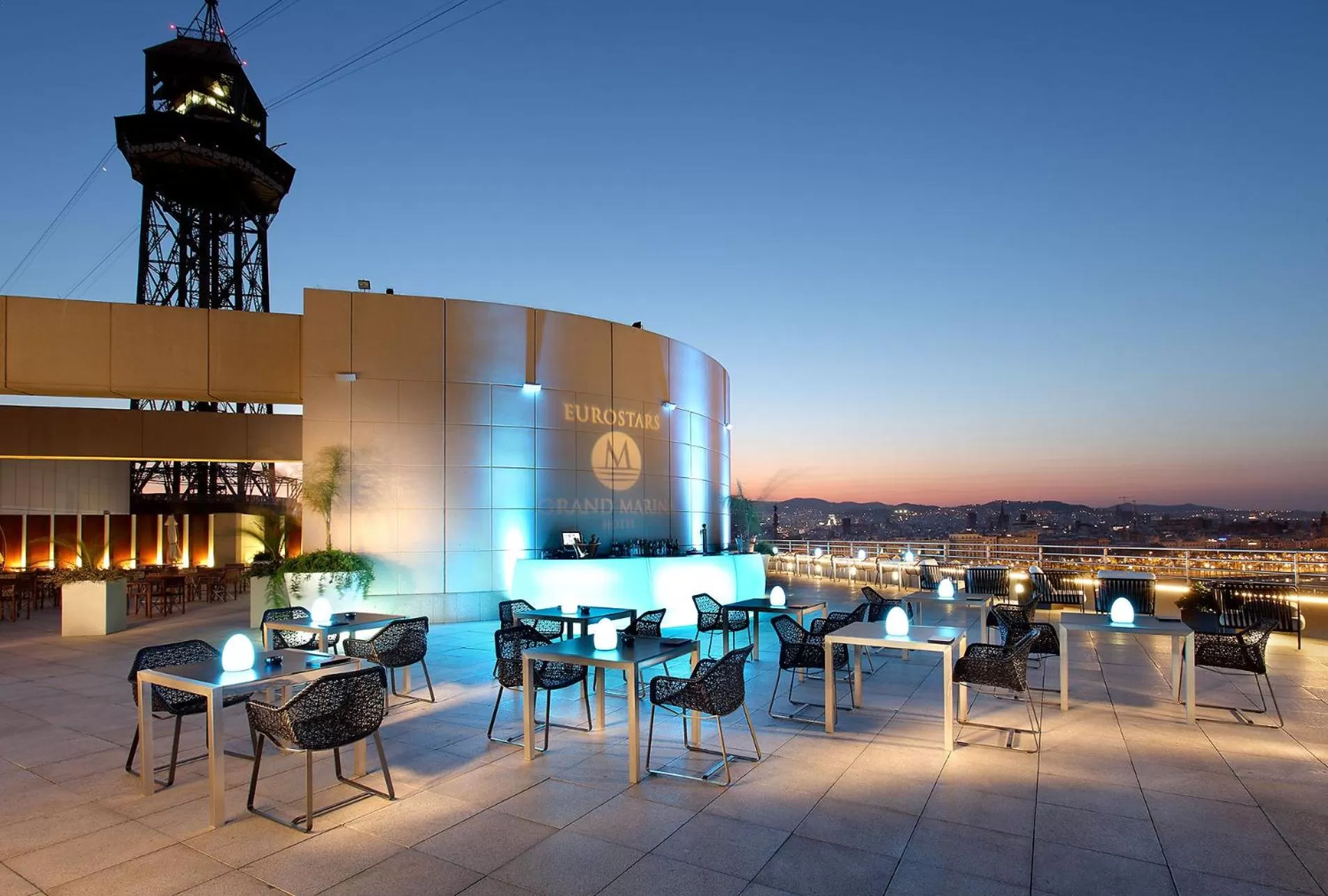 Balcony/Terrace in Eurostars Grand Marina Hotel GL