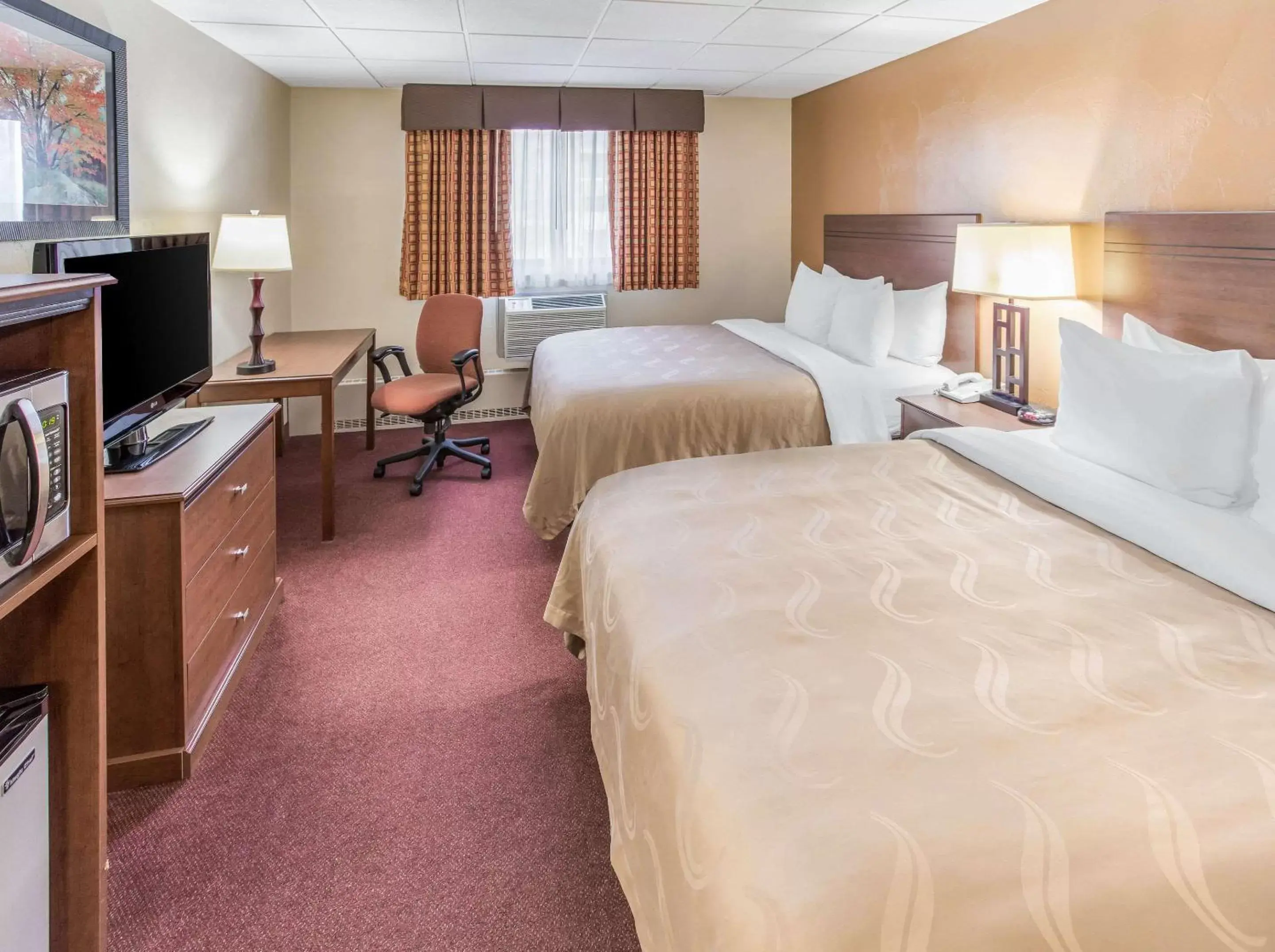 Photo of the whole room, Bed in Quality Inn & Suites Downtown