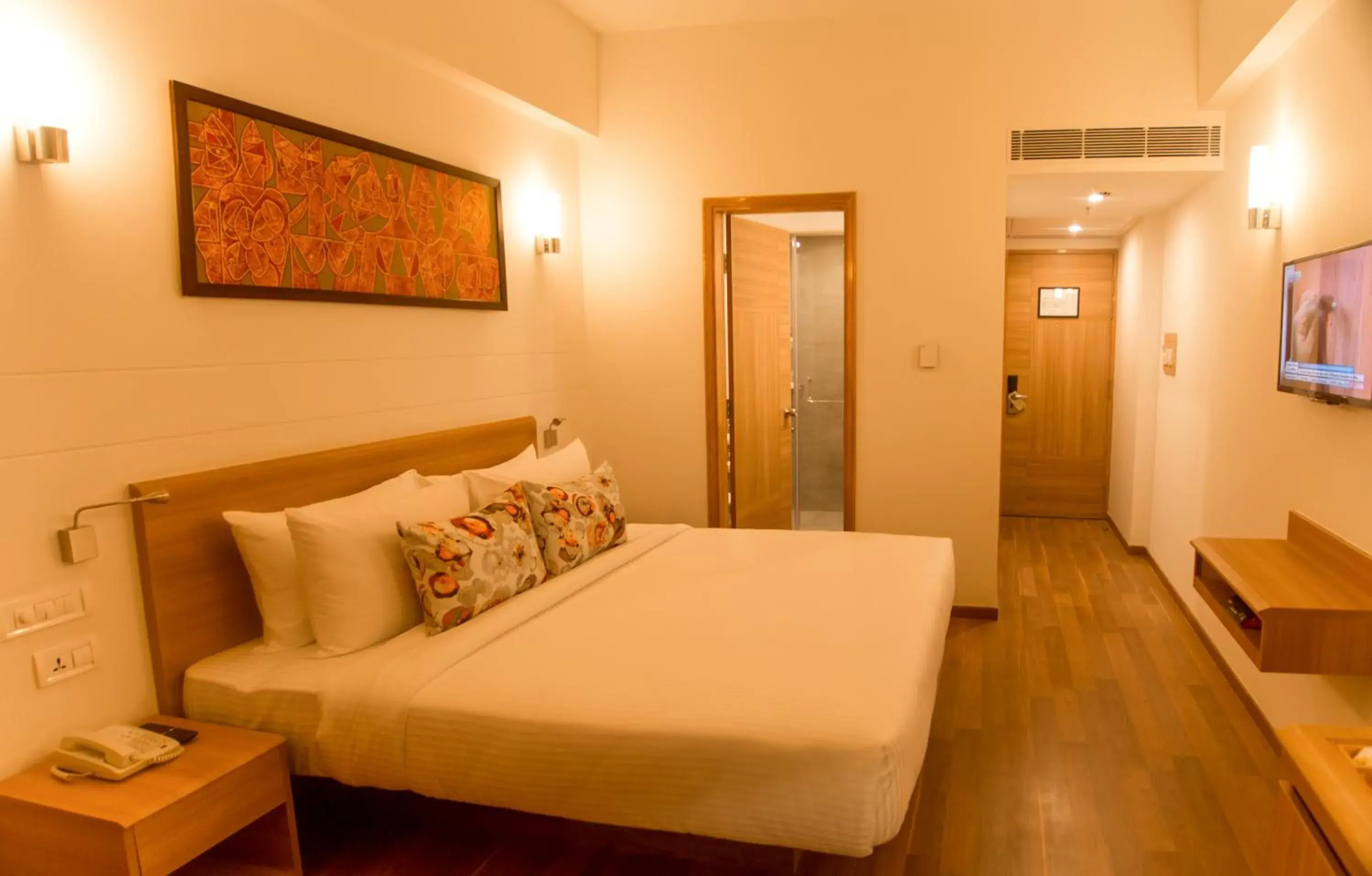 Bed in Lemon Tree Hotel, Sector 60, Gurugram