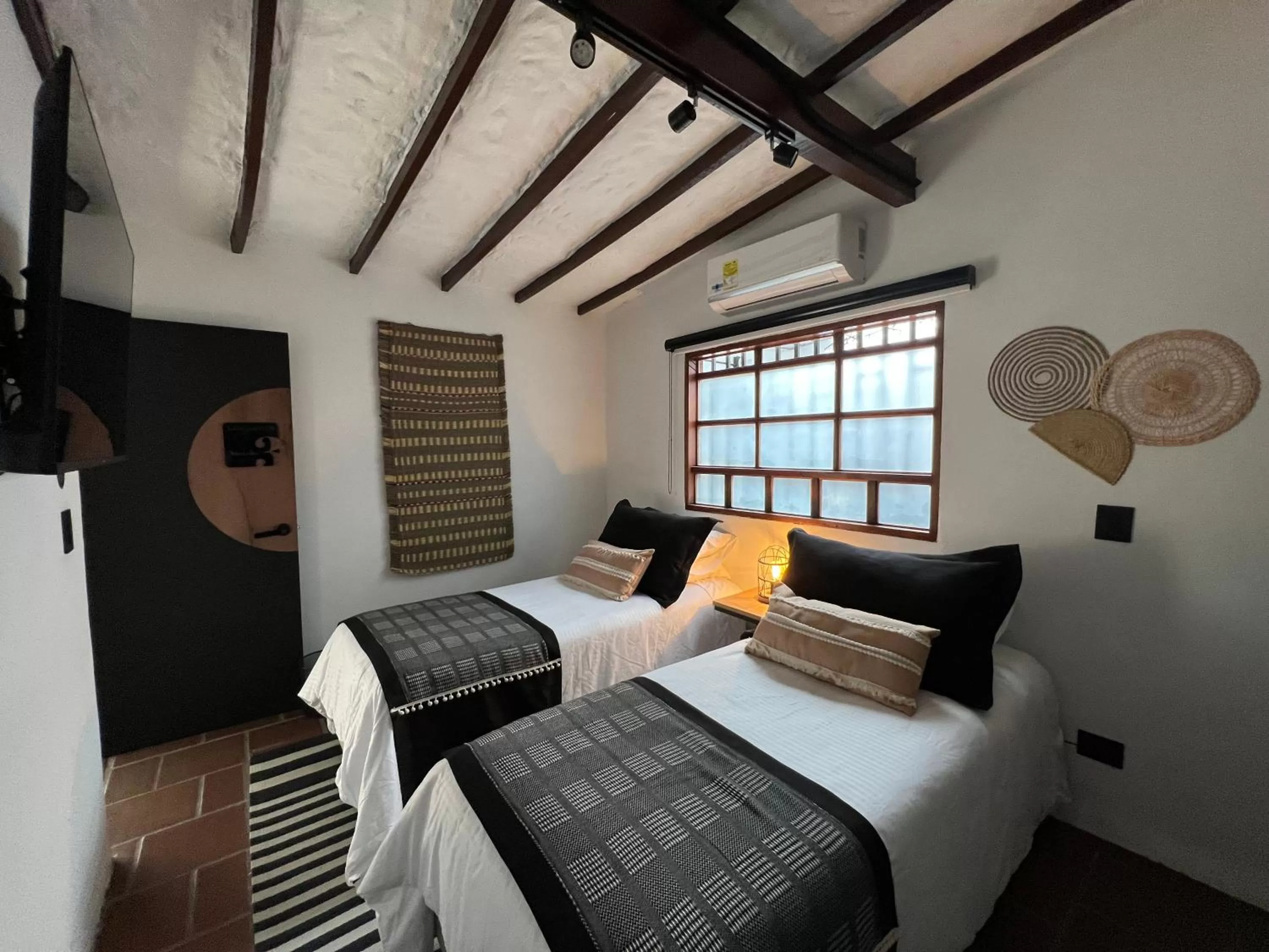 Bedroom, Bed in Casa Medallo