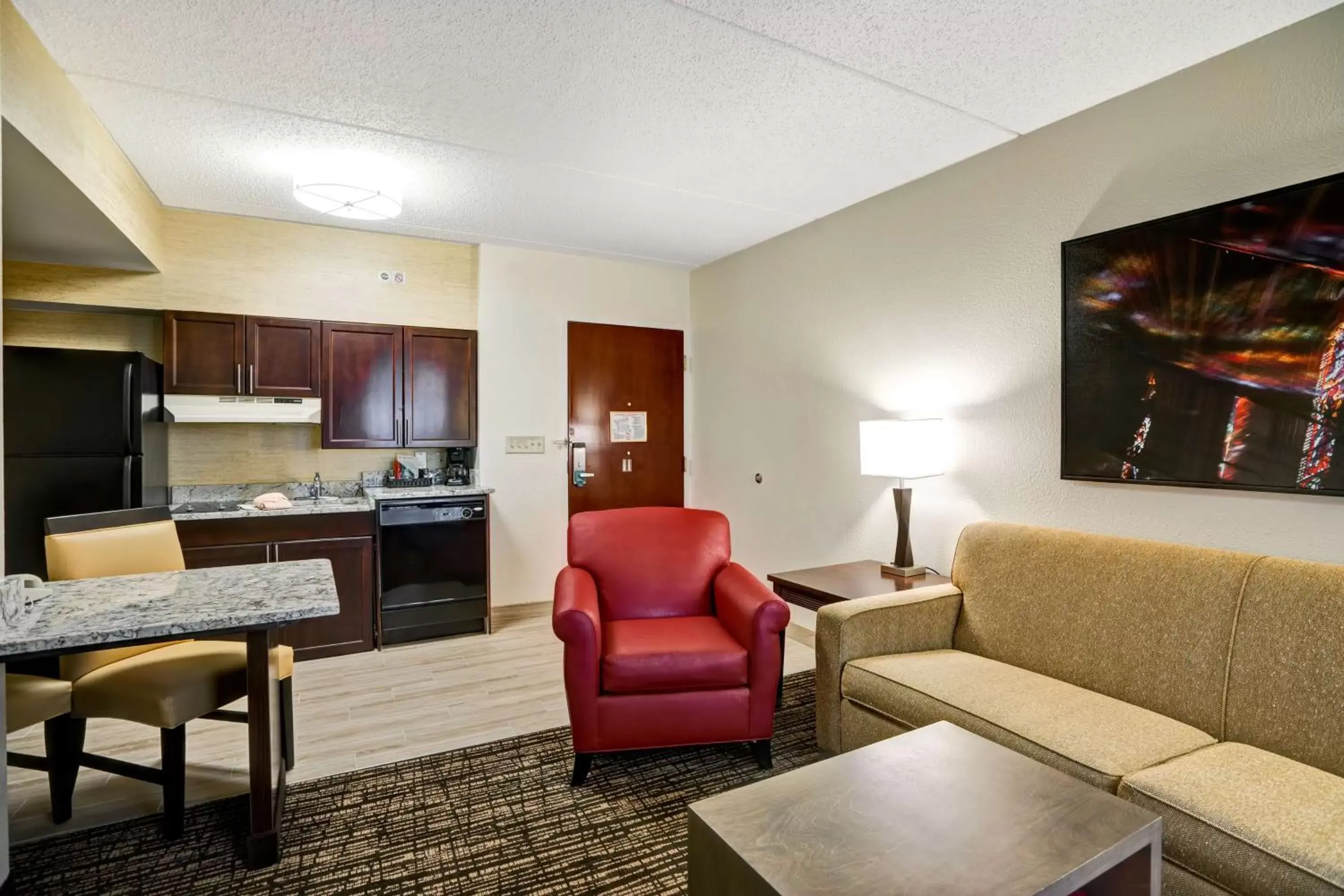 Living room, Seating Area in Homewood Suites by Hilton Washington, D.C. Downtown