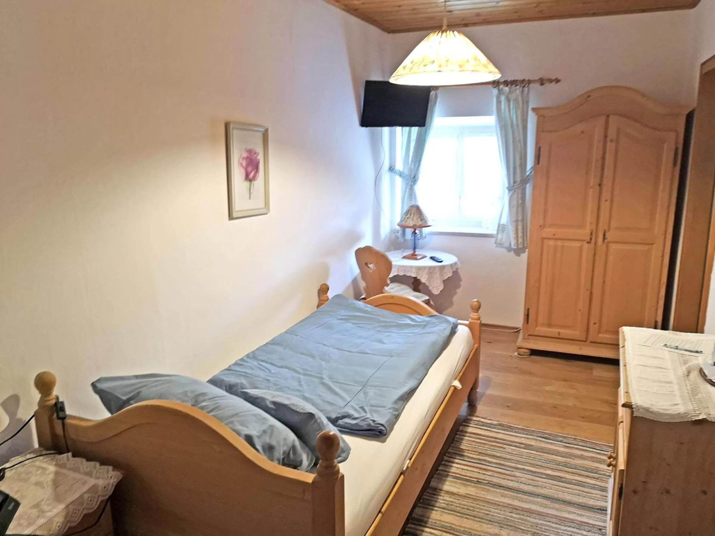 Living room, Bed in Gasthof Brucker