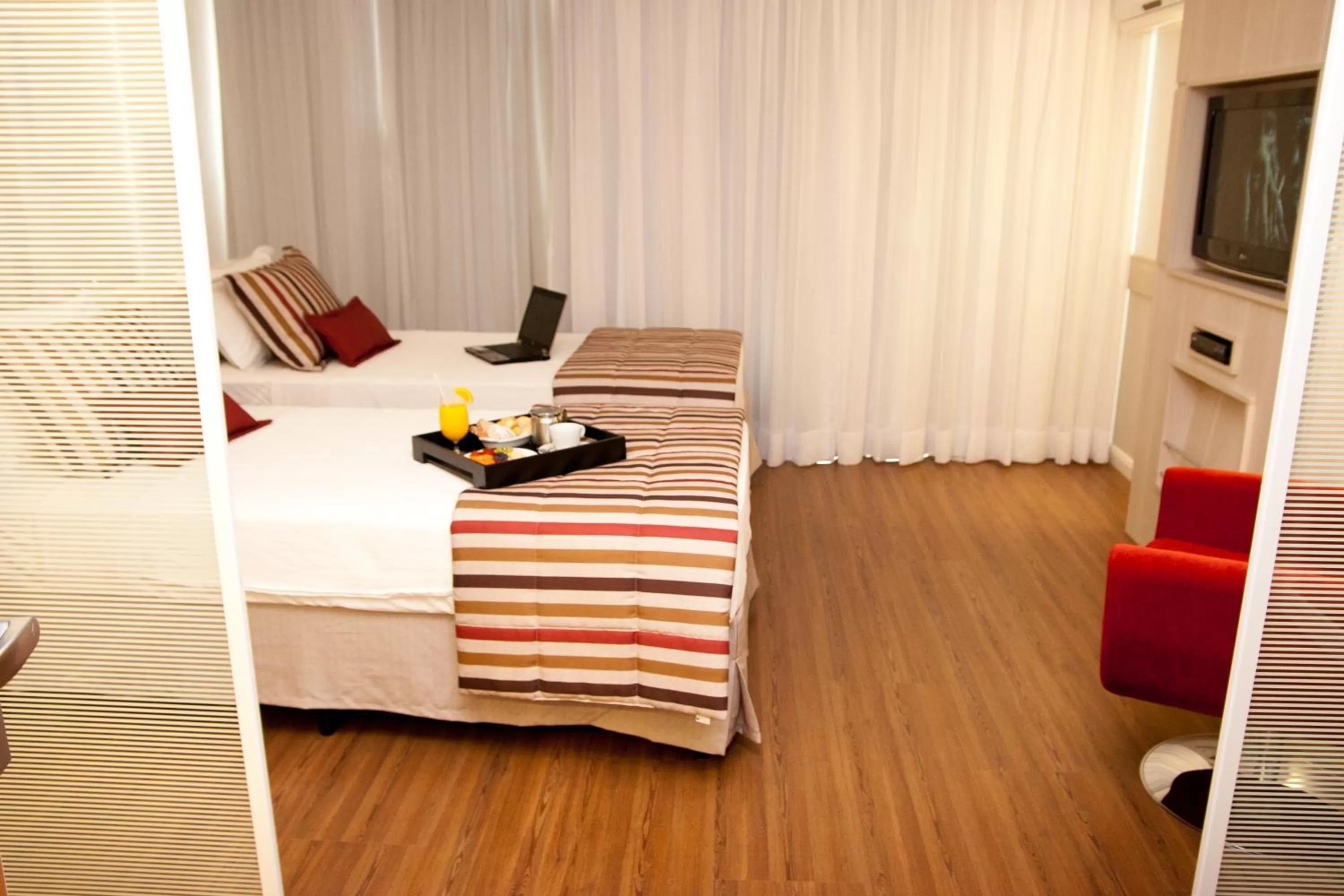 Bed in Mercure Brasilia Lider