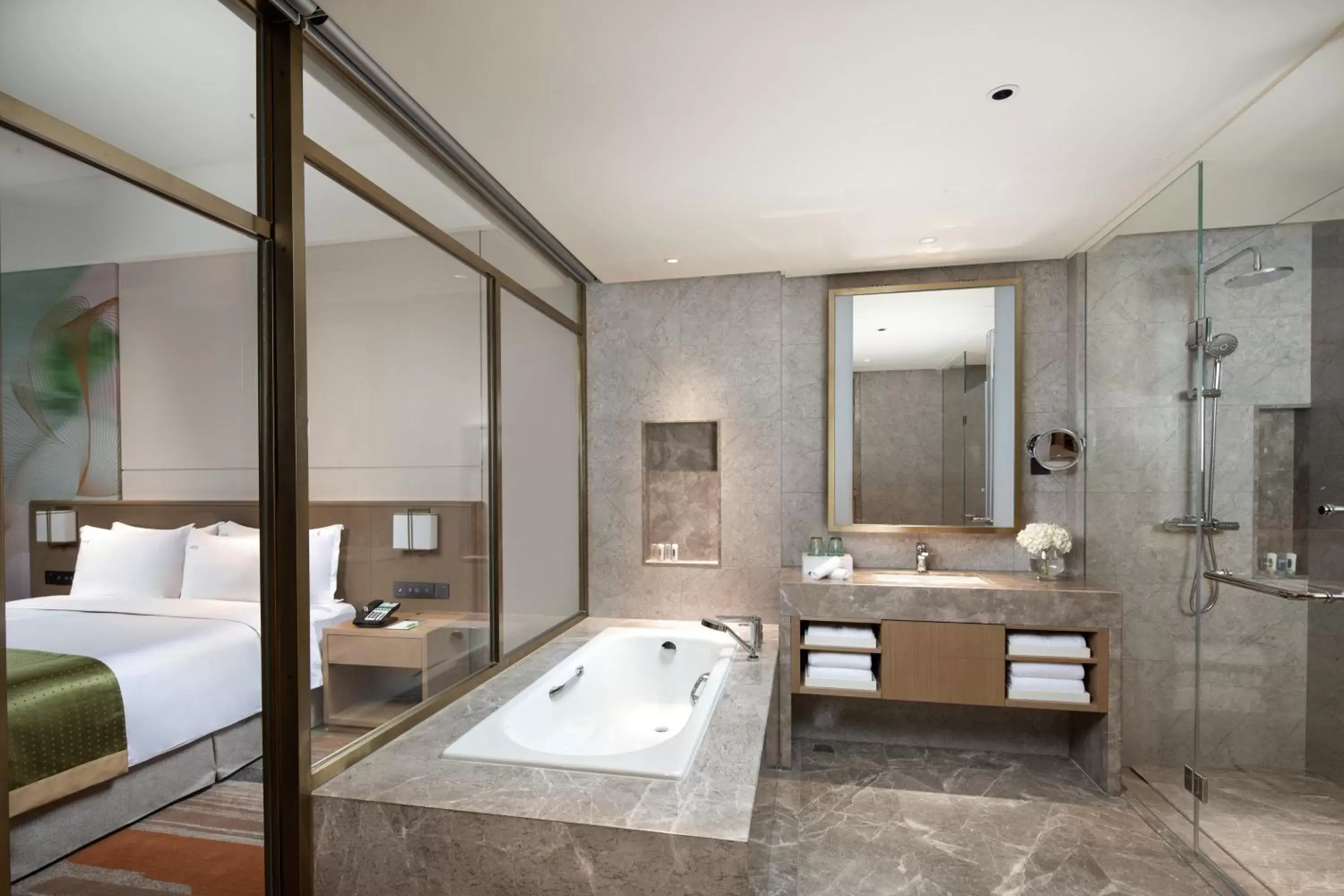 Bedroom, Bathroom in Holiday Inn Shunde, an IHG Hotel