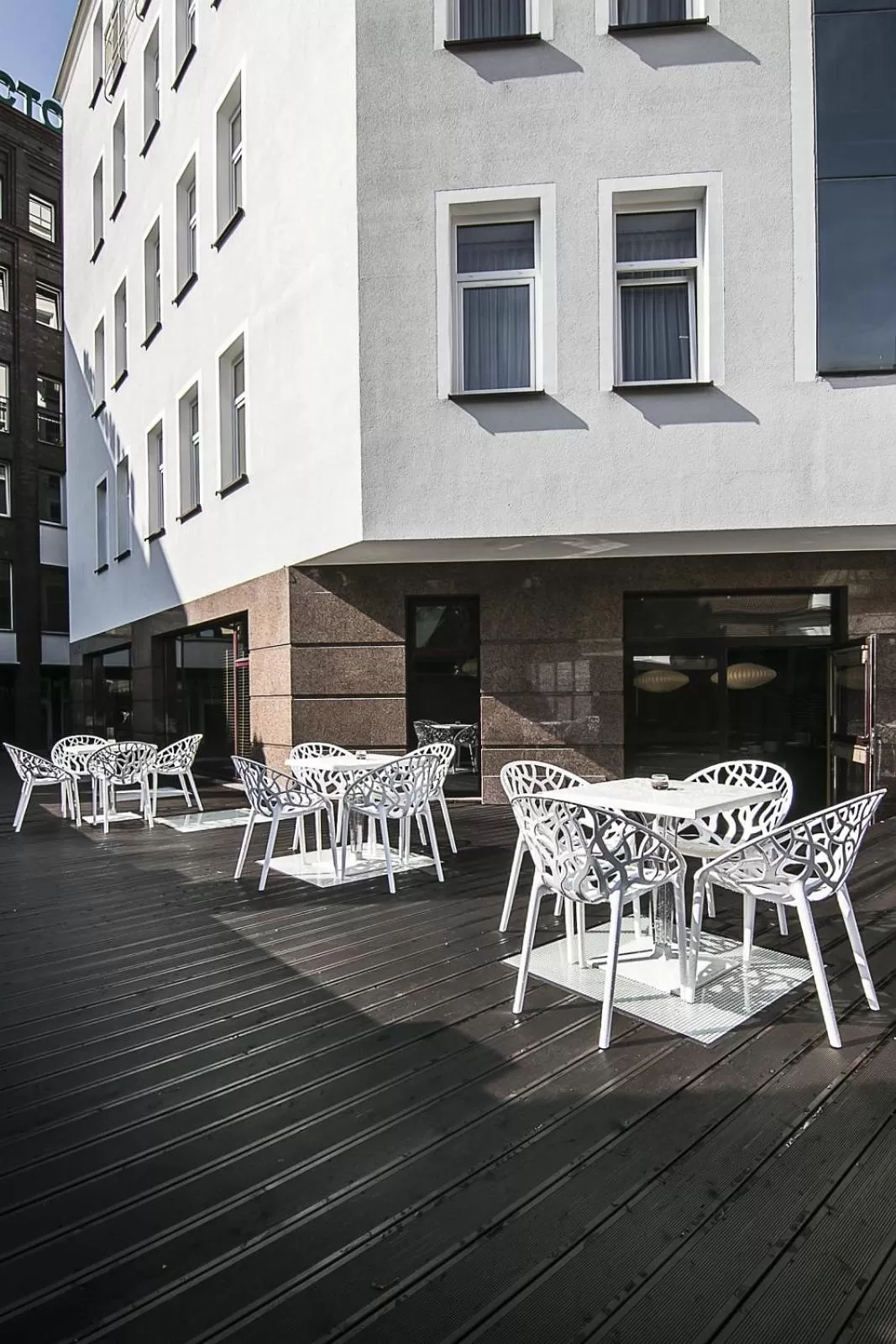 Patio in Hotel DeSilva Premium Poznań