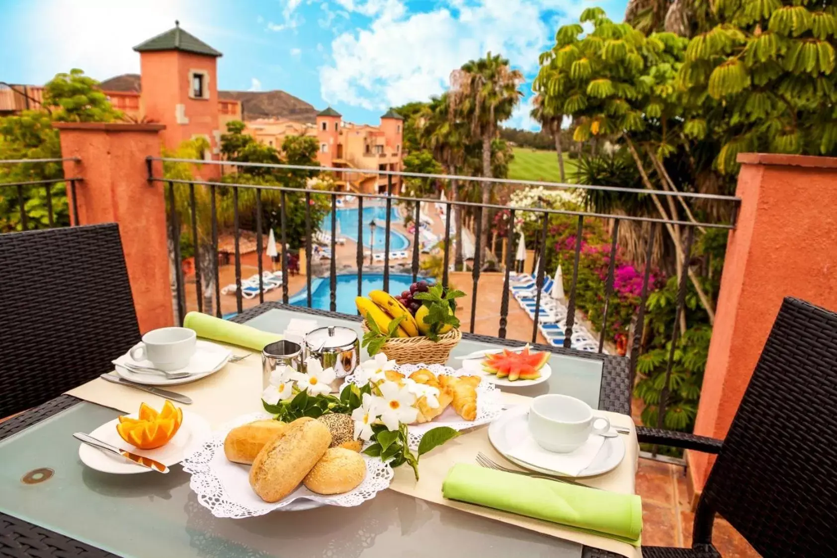 Balcony/Terrace in Villa Mandi Golf Resort