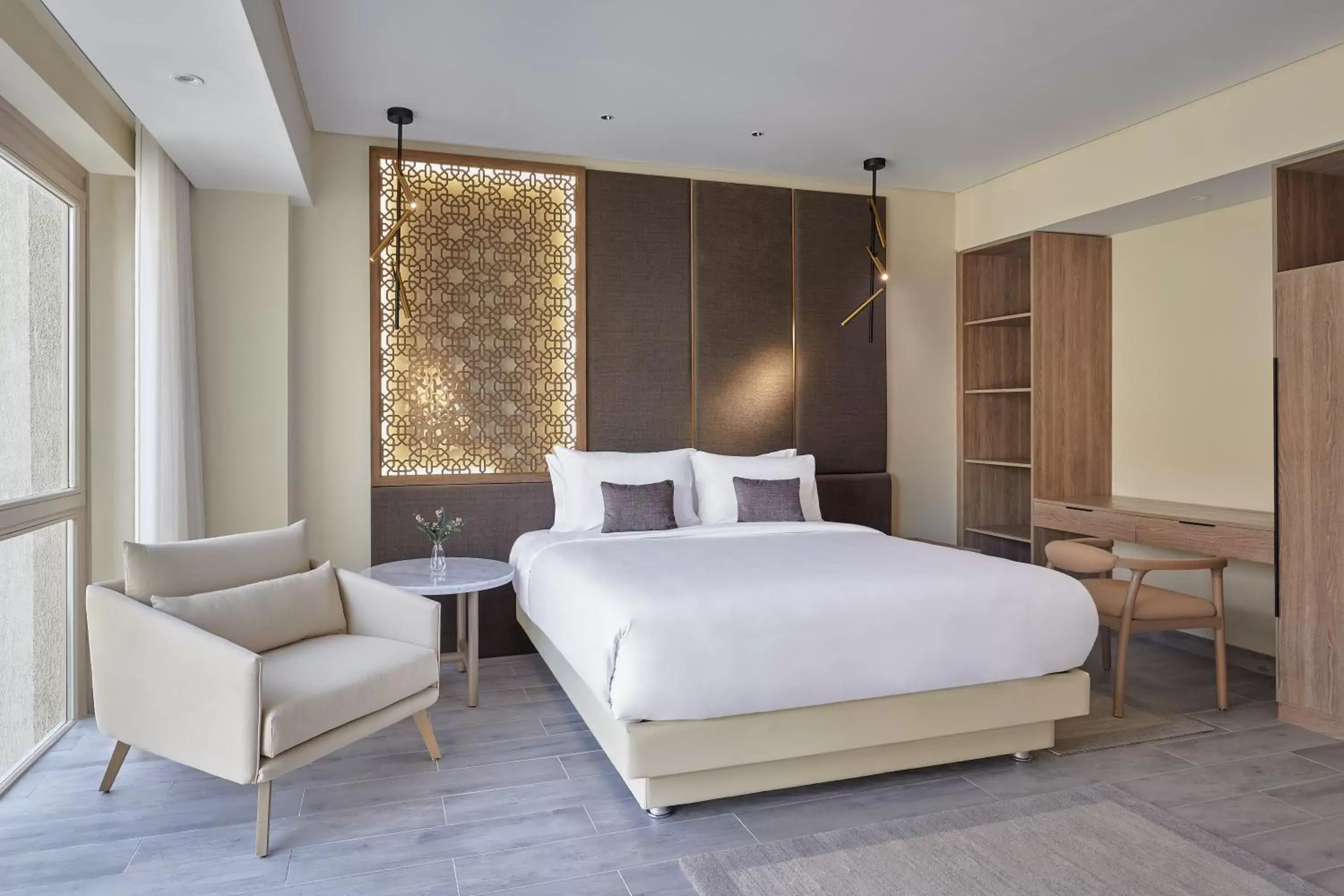Bed in Hyatt Regency Cairo West Bed in Hyatt Regency Cairo West