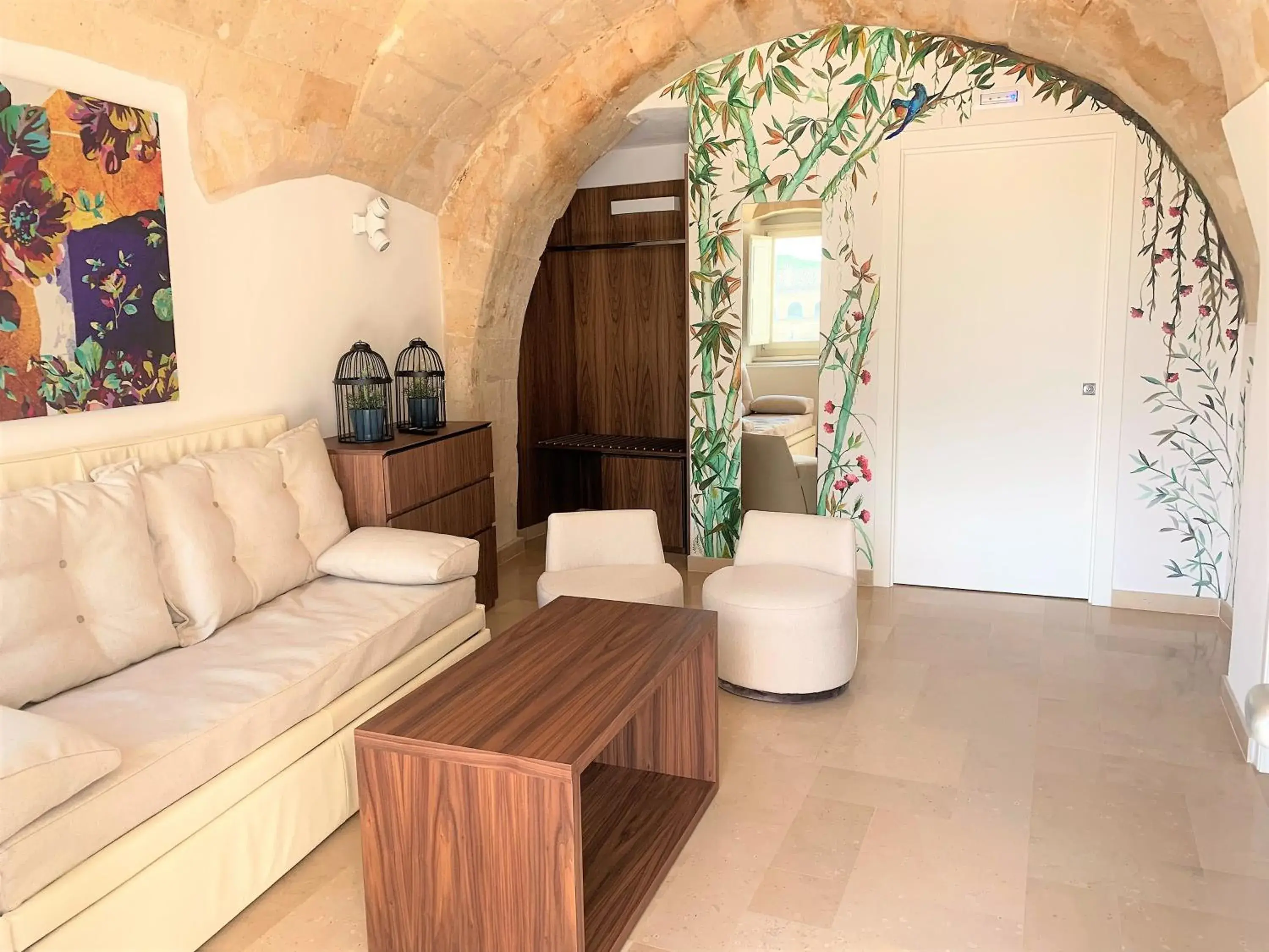 Bed, Seating Area in Albergo Del Sedile