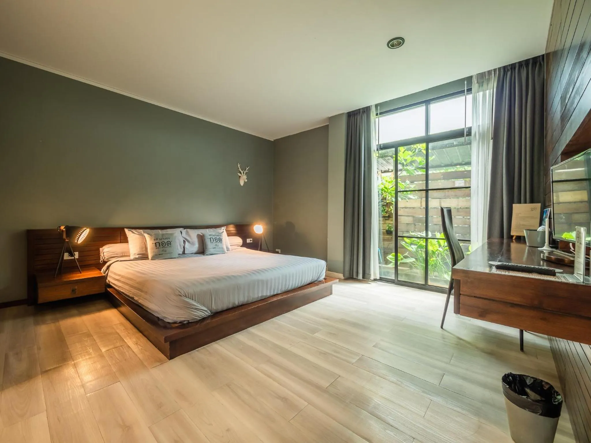 Bed in Gord ChiangMai Hotel