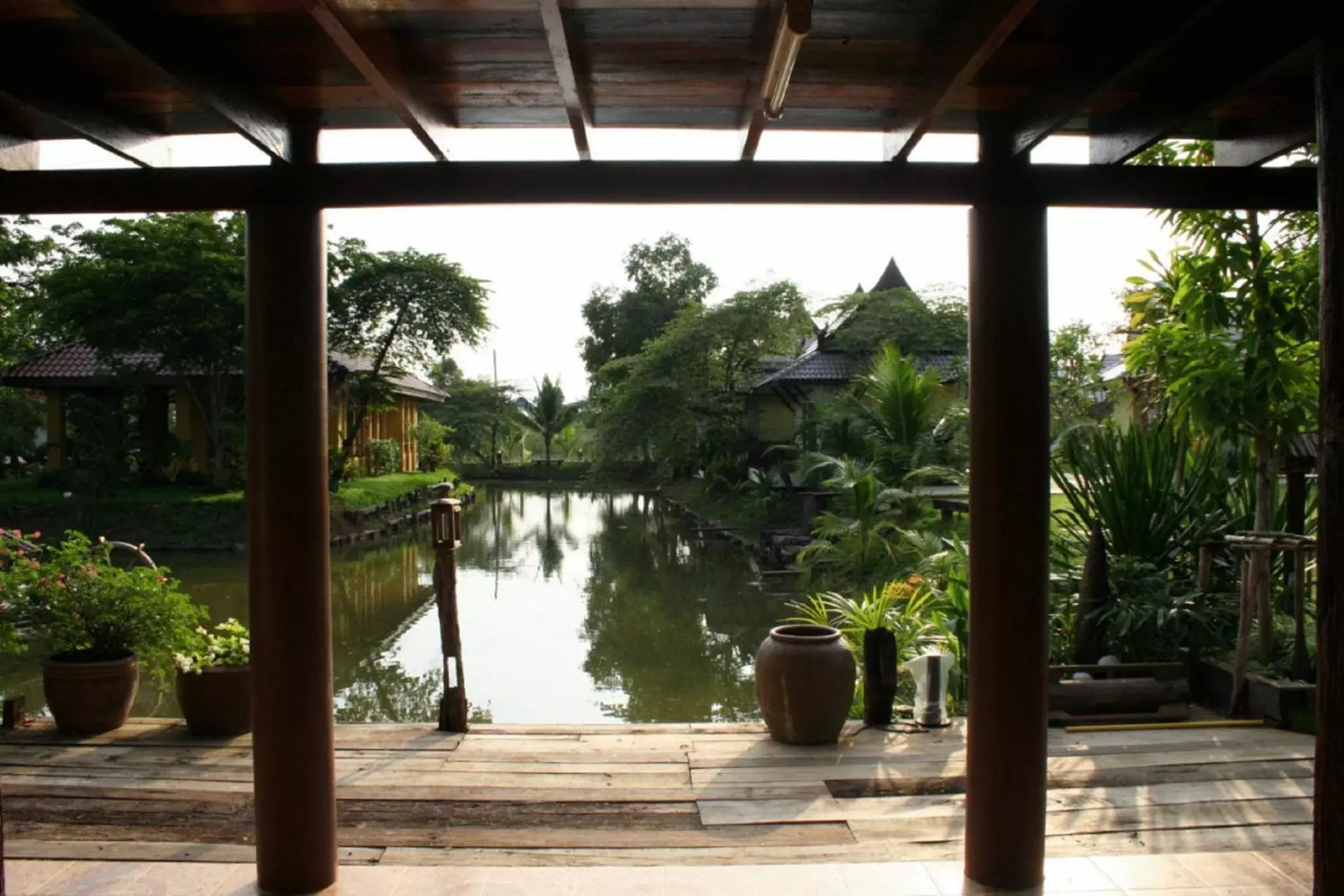 Facade/entrance in Baan Thai House