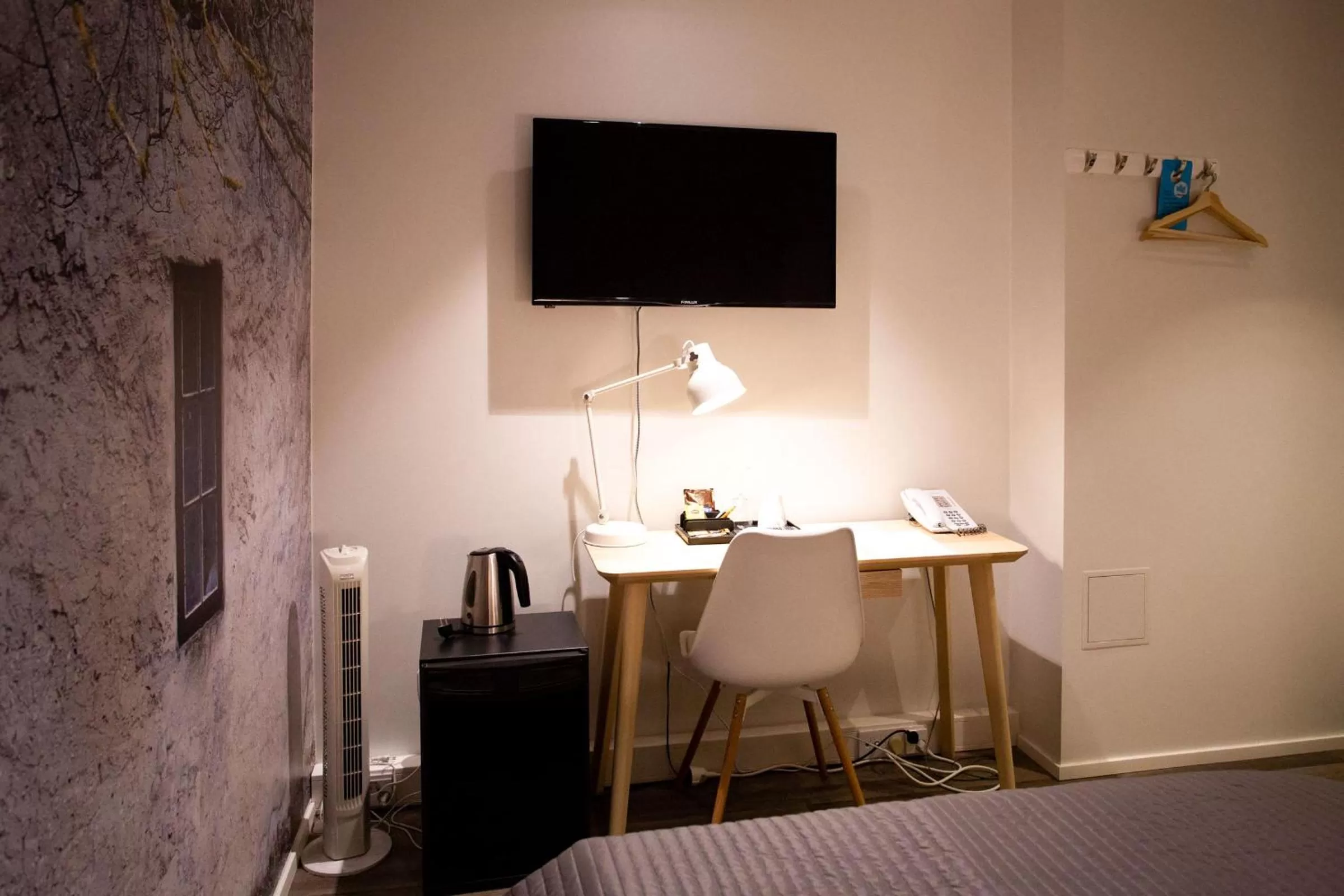 Bed in Hotel Vanha Rauma