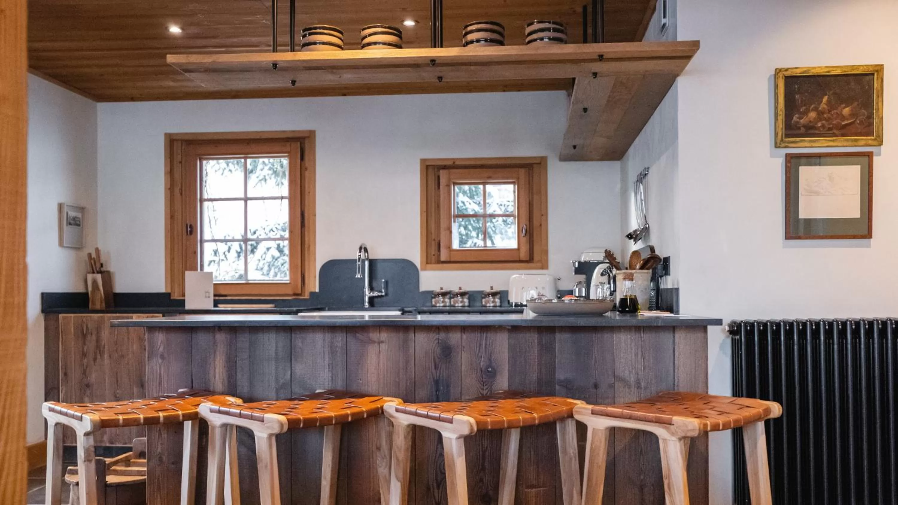 Dining area in L'Alpaga, a Beaumier hotel